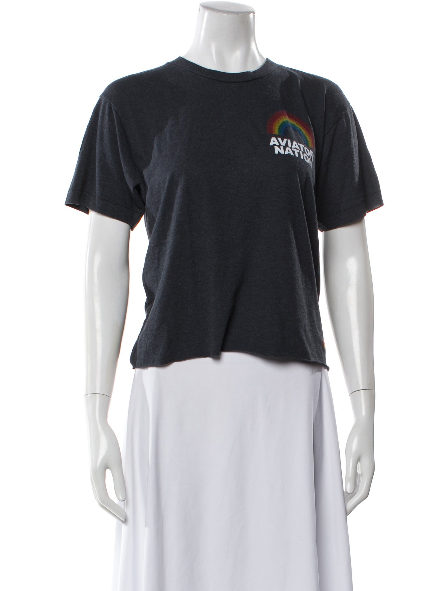 Aviator Nation Graphic Print Crew Neck T-Shirt