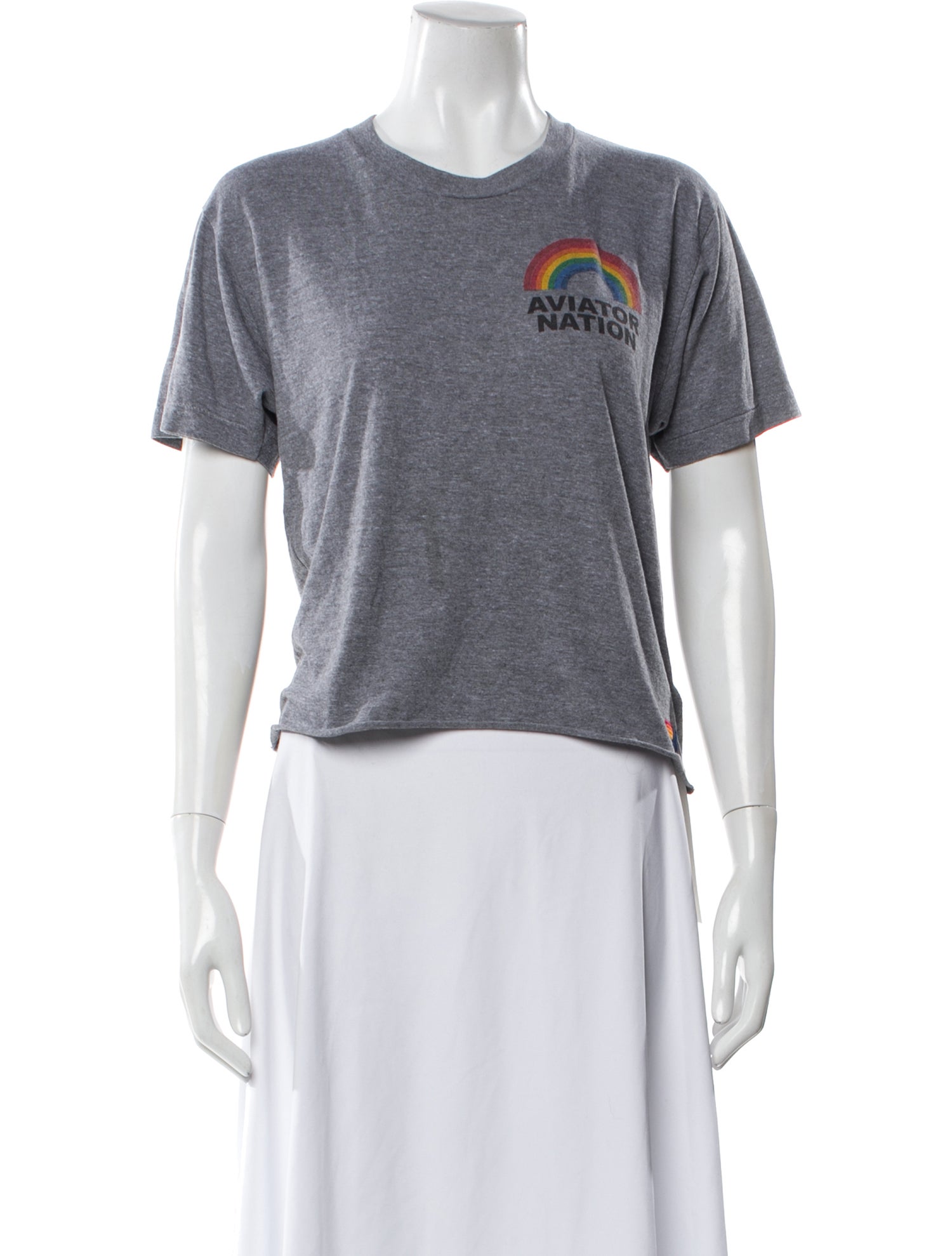 Aviator Nation Graphic Print Crew Neck T-Shirt