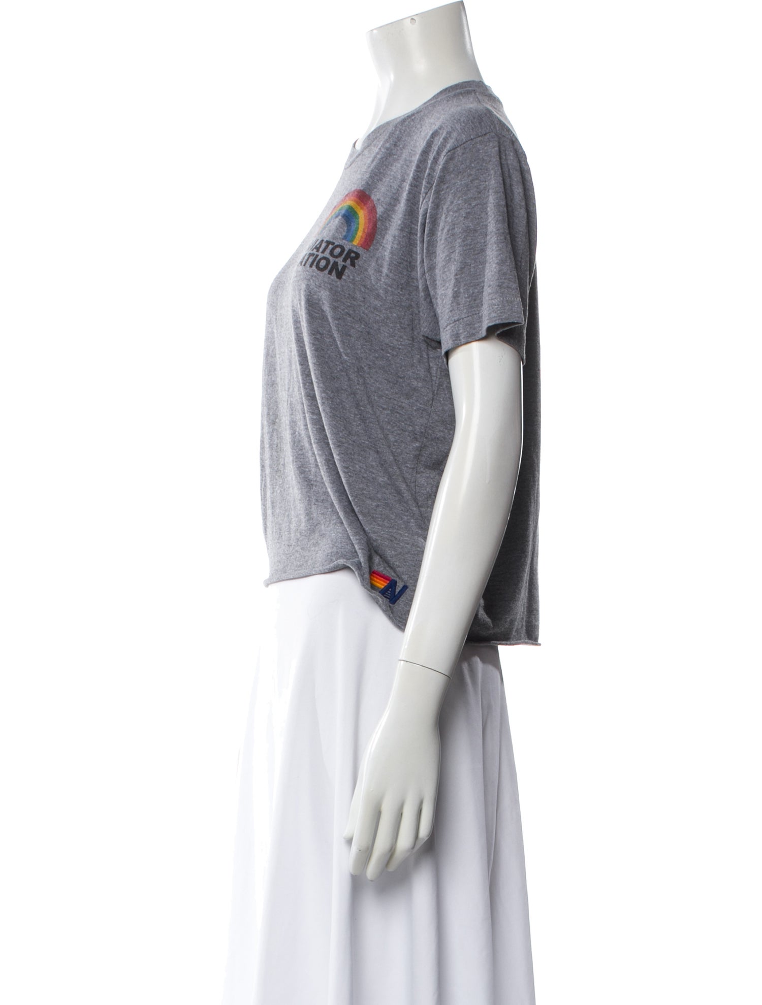 Aviator Nation Graphic Print Crew Neck T-Shirt