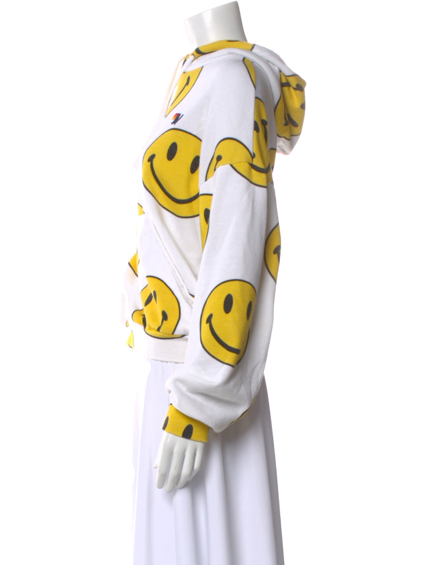 Aviator Nation Graphic Print Crew Neck Hoodie