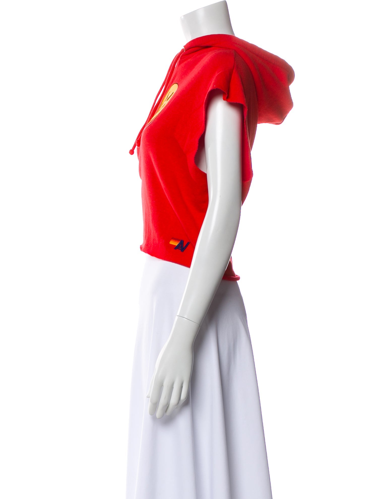 Aviator Nation Graphic Print Crew Neck Hoodie