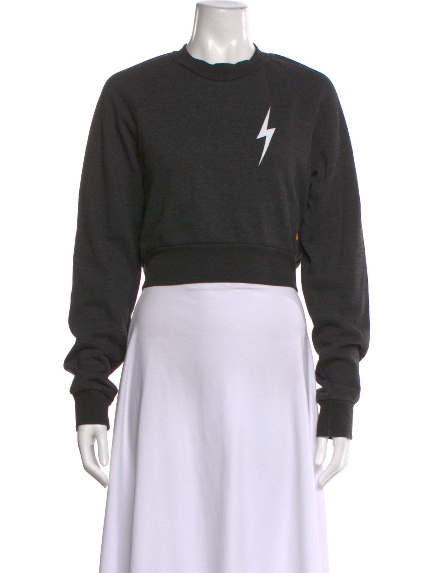 Aviator Nation Graphic Print Crew Neck Sweatshirt