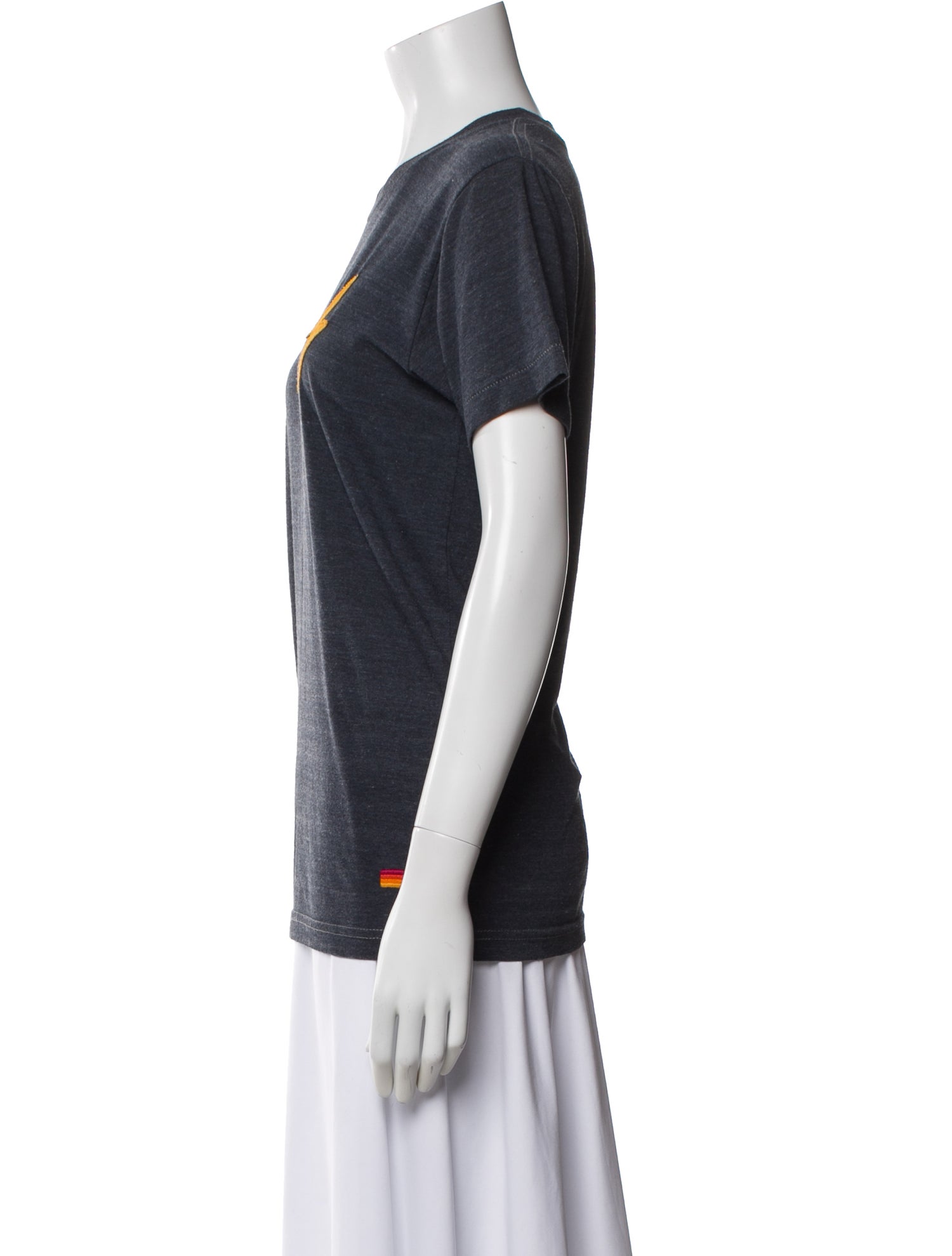 Aviator Nation Graphic Print Crew Neck T-Shirt