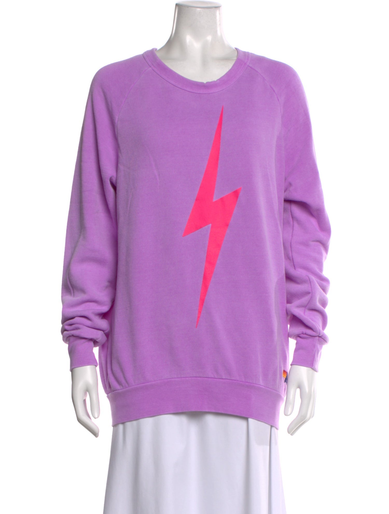 Aviator Nation Graphic Print Crew Neck Sweatshirt