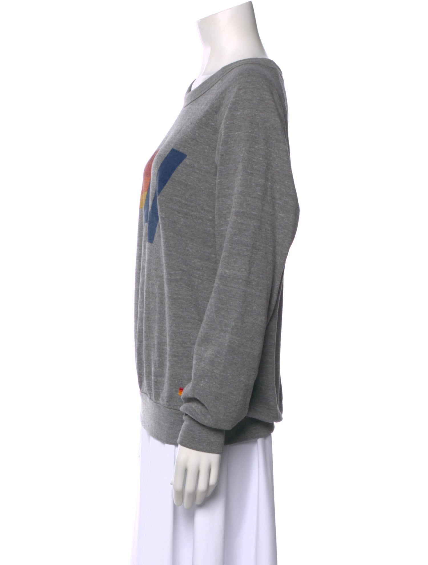 Aviator Nation Graphic Print Crew Neck Sweatshirt