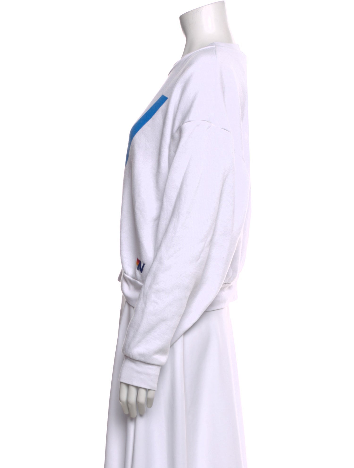 Aviator Nation Graphic Print Crew Neck Sweater