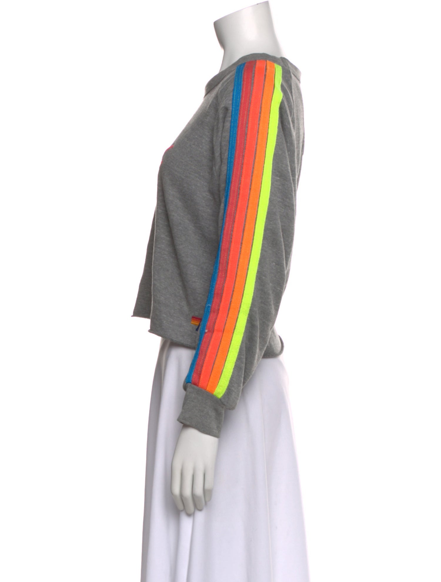 Aviator Nation Graphic Print Crew Neck Sweatshirt