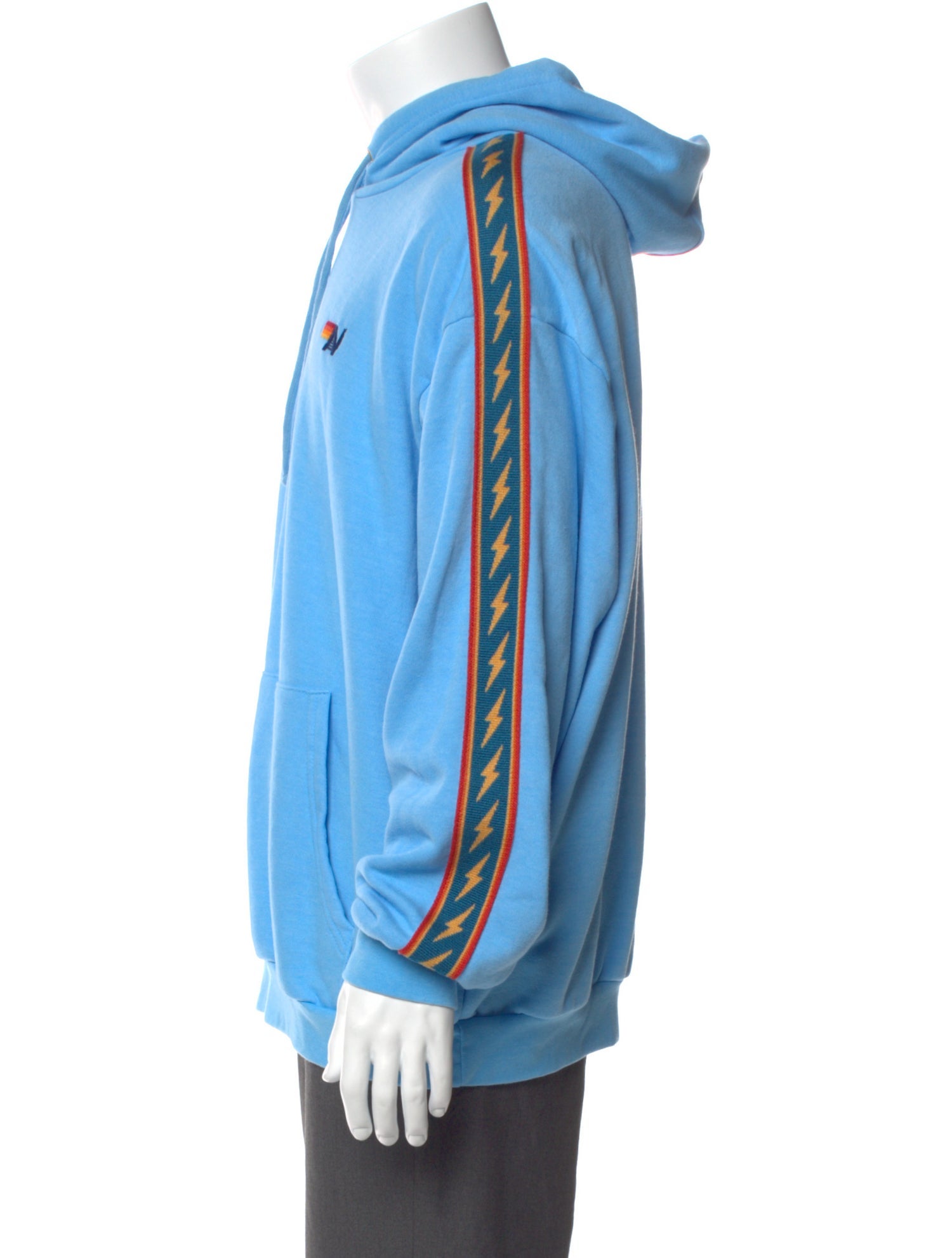 Aviator Nation Graphic Print Crew Neck Hoodie