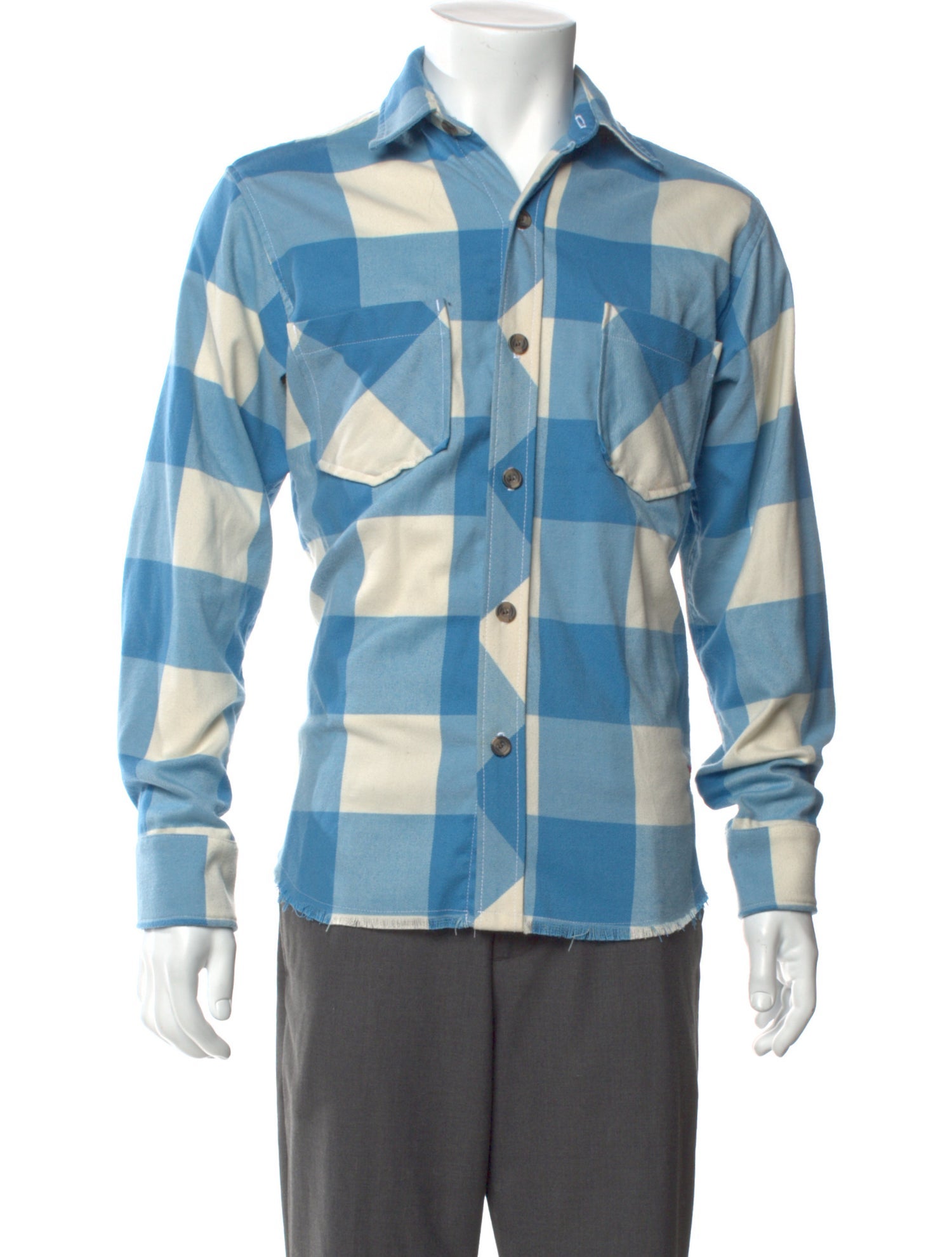 Aviator Nation Plaid Print Long Sleeve Shirt