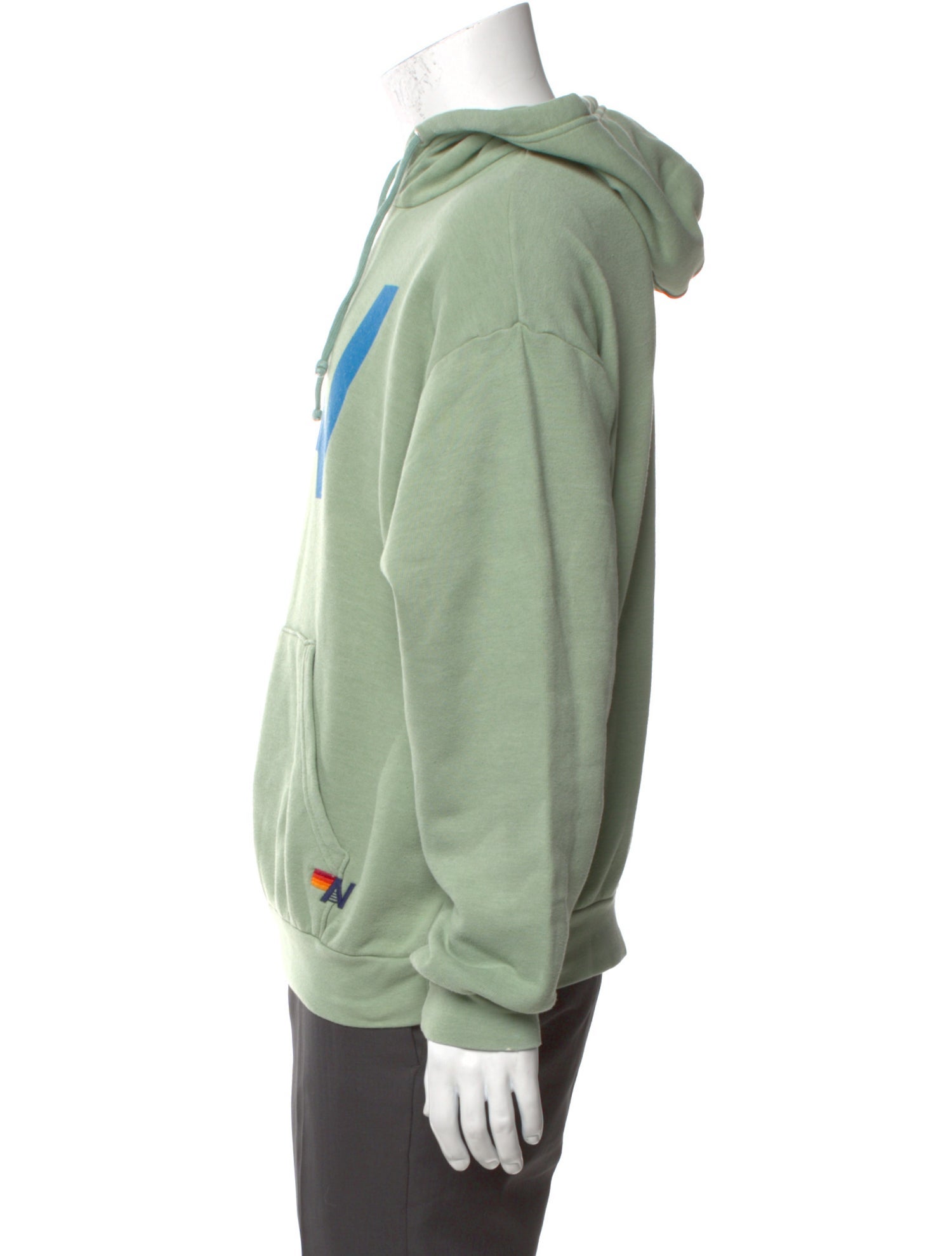 Aviator Nation Graphic Print Crew Neck Hoodie