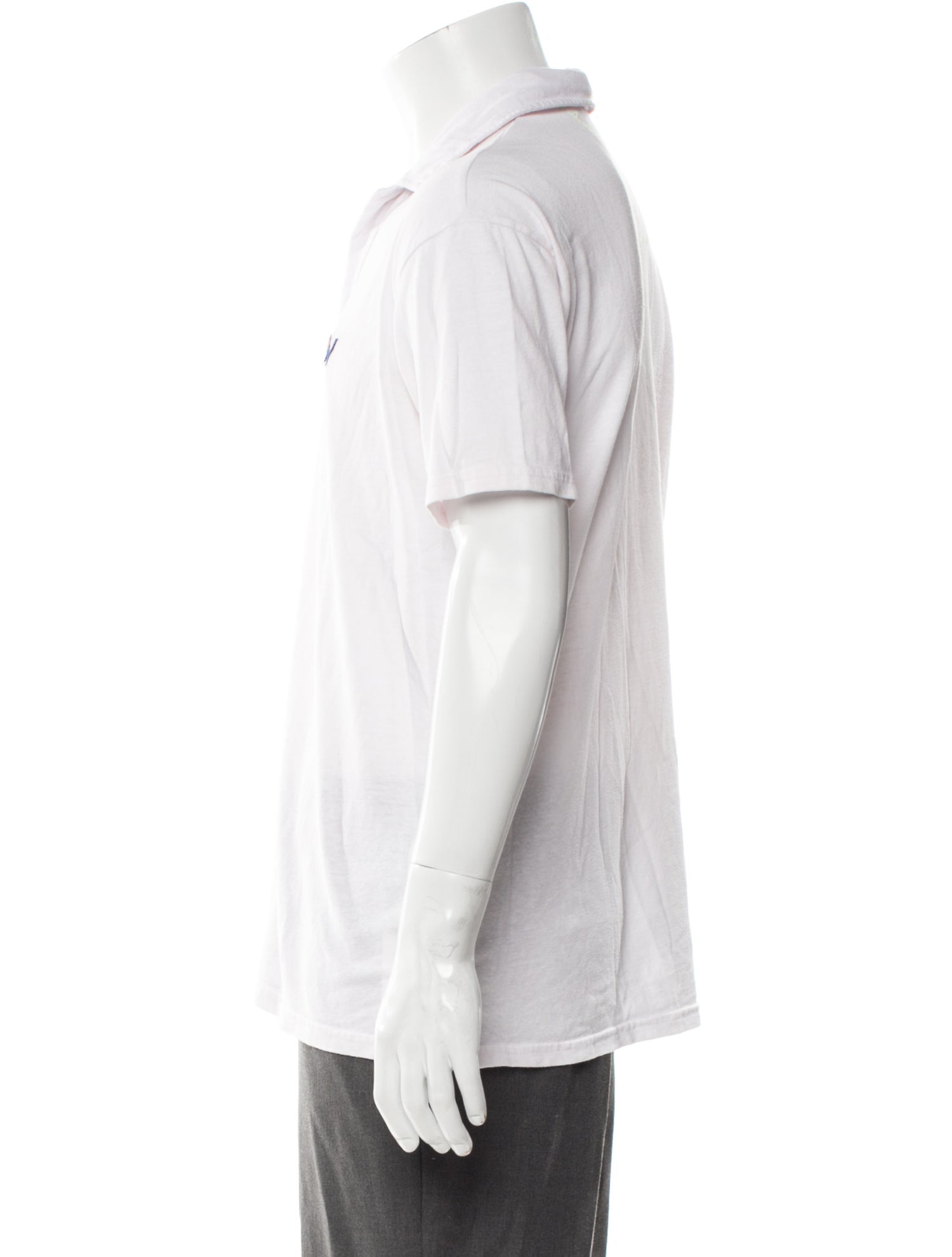Aviator Nation Collar Short Sleeve Polo Shirt