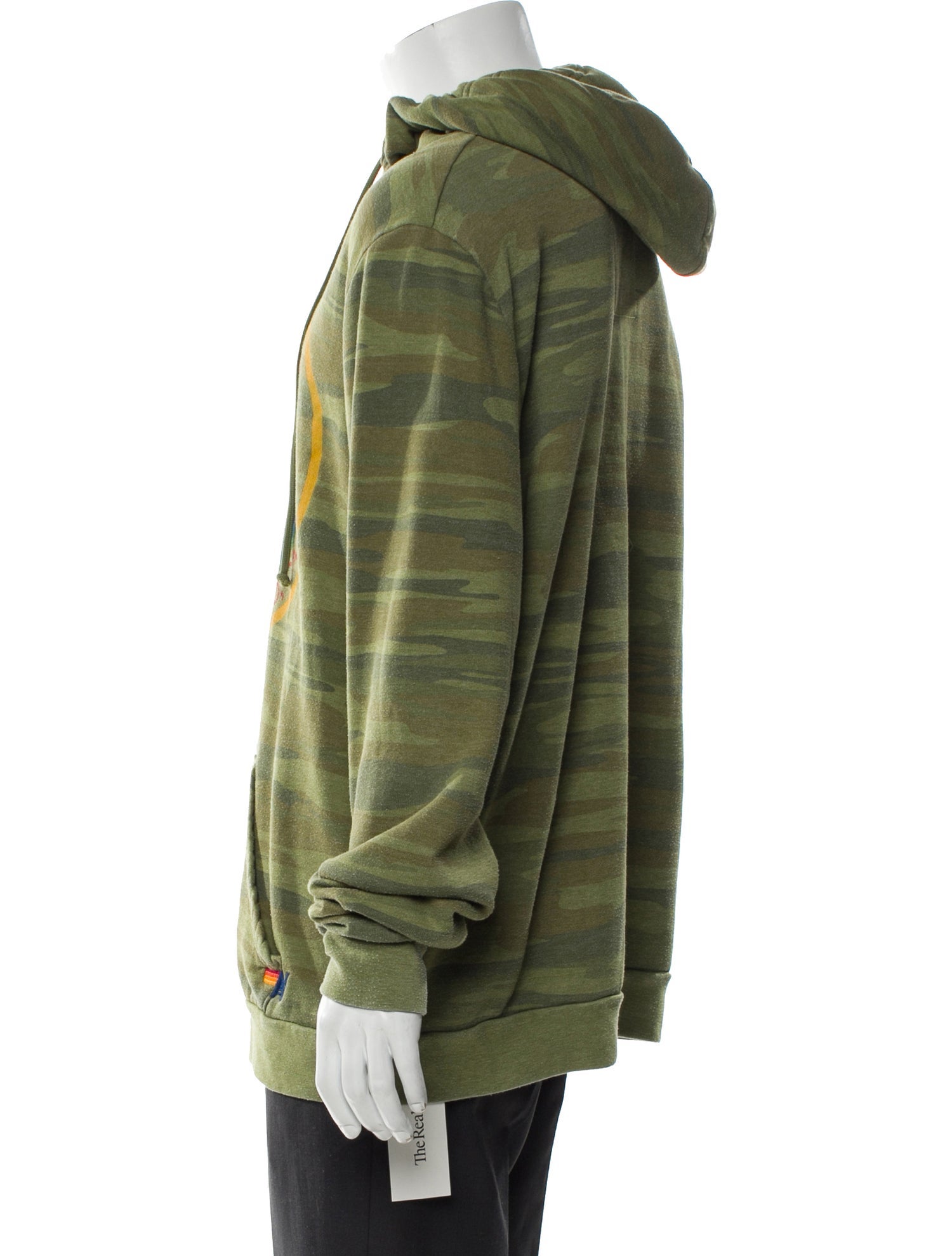 Aviator Nation Graphic Print Crew Neck Hoodie