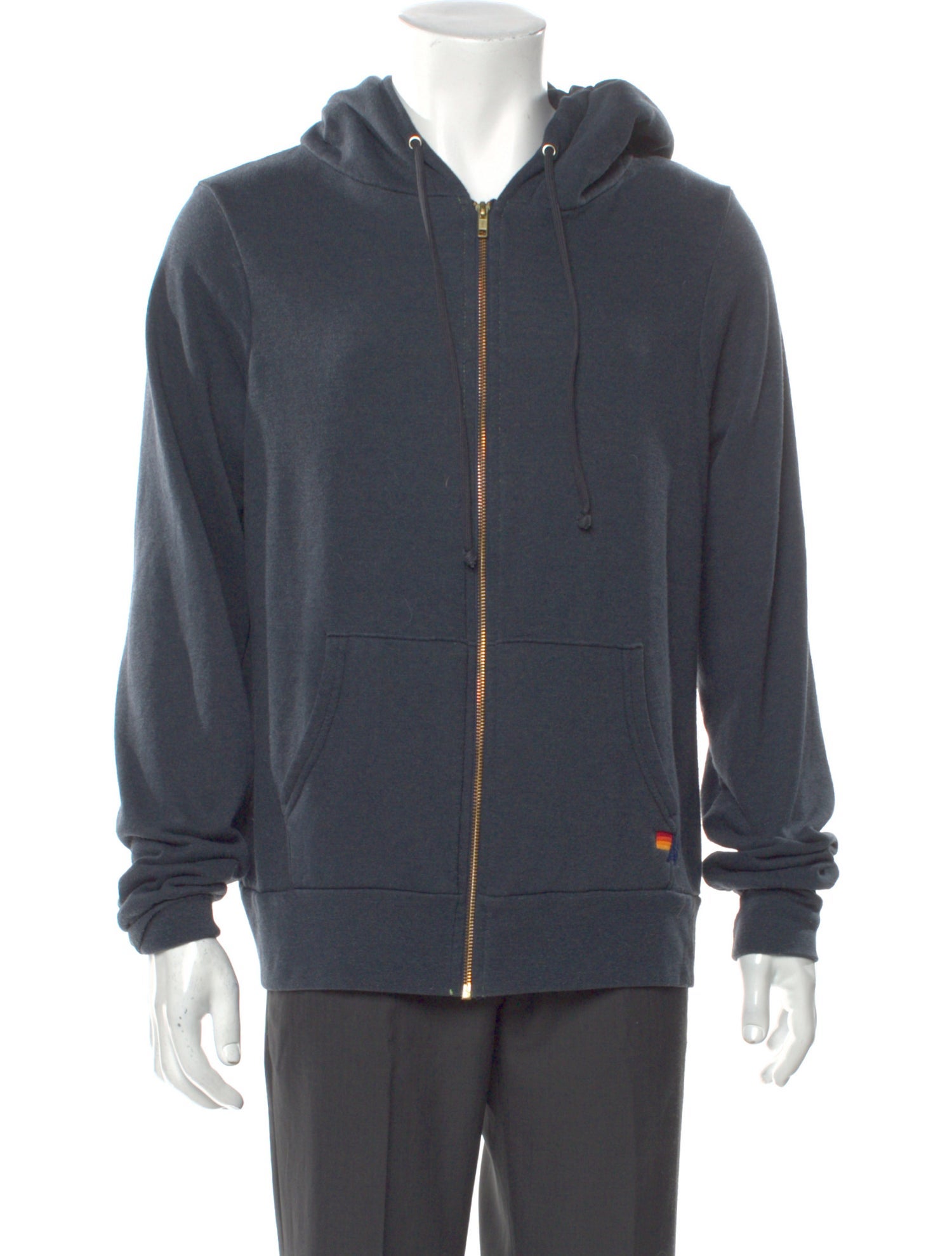 Aviator Nation V-Neck Long Sleeve Hoodie