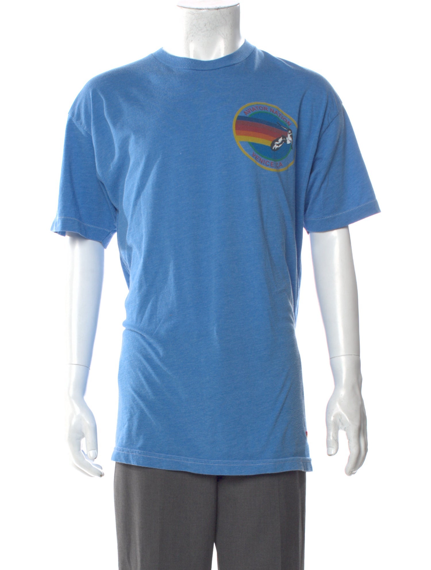 Aviator Nation Graphic Print Crew Neck T-Shirt
