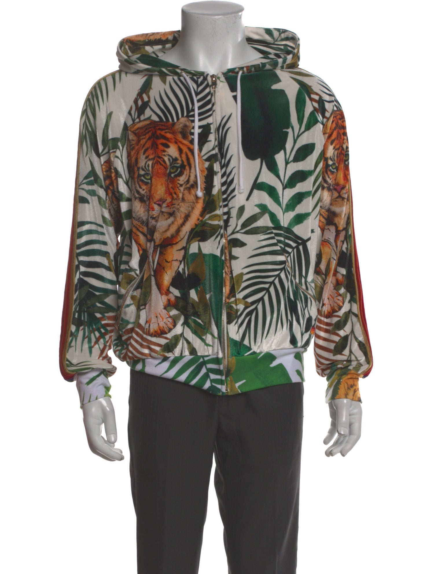 Aviator Nation Printed Crew Neck Hoodie