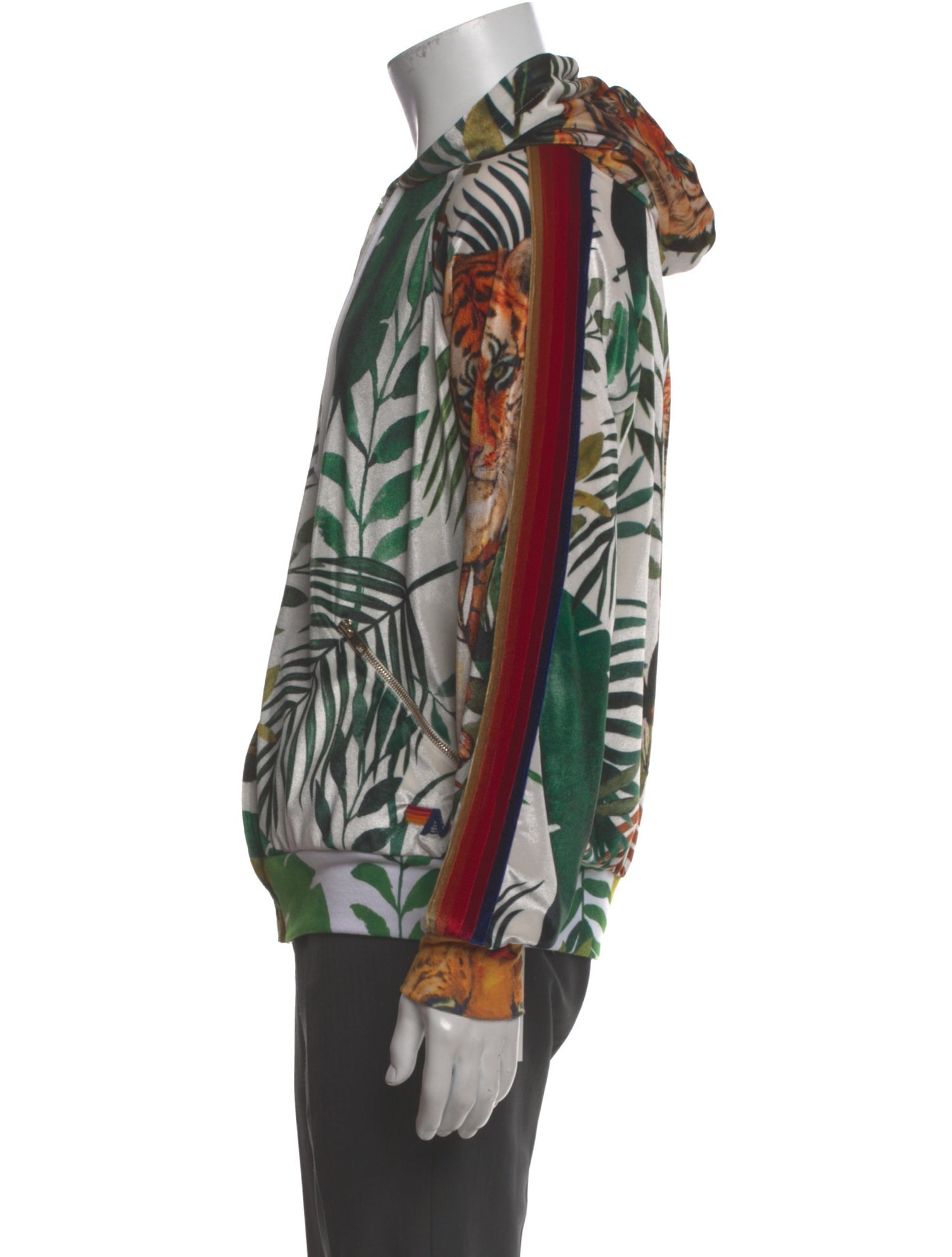 Aviator Nation Printed Crew Neck Hoodie