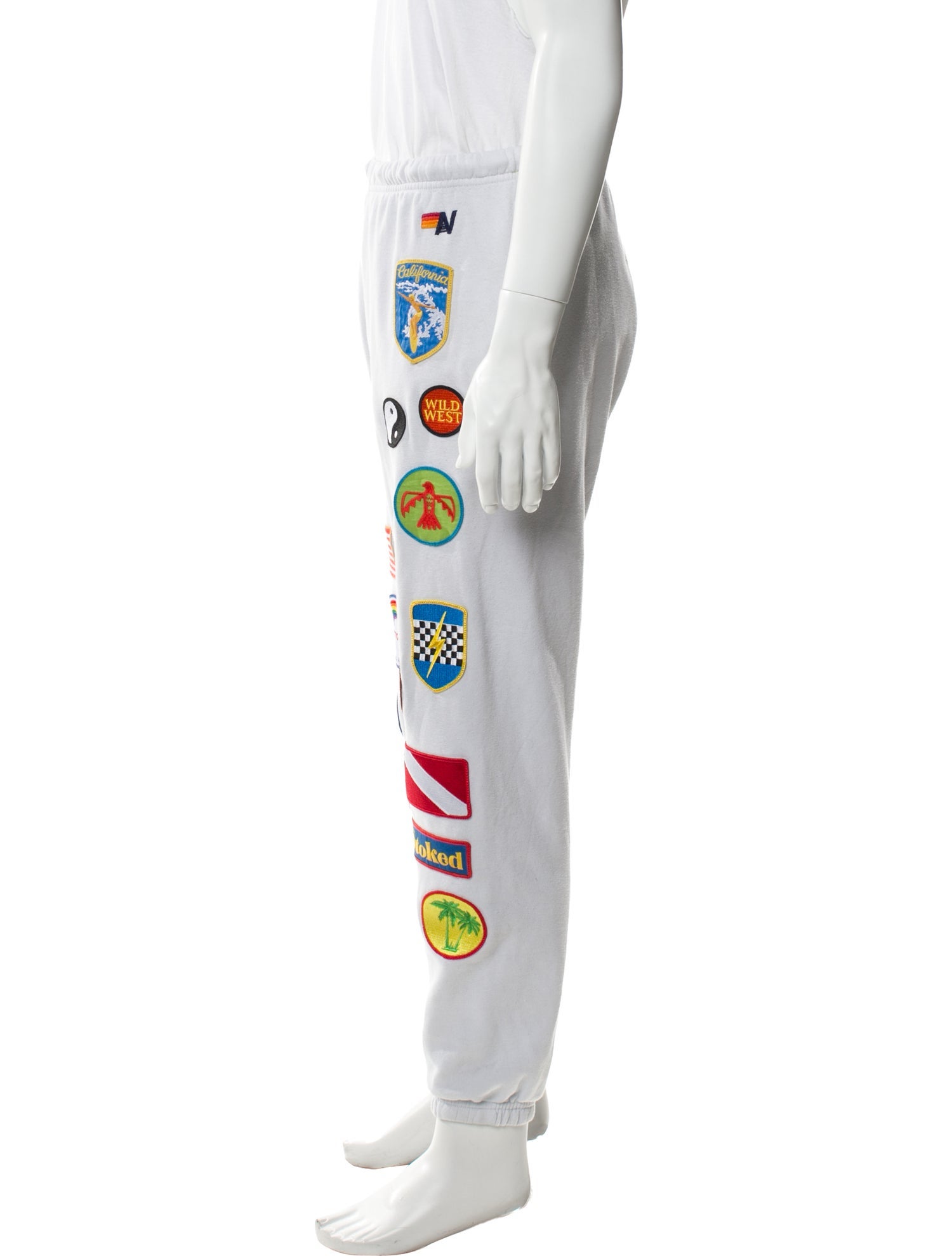 Aviator Nation Graphic Print Lounge Bottoms
