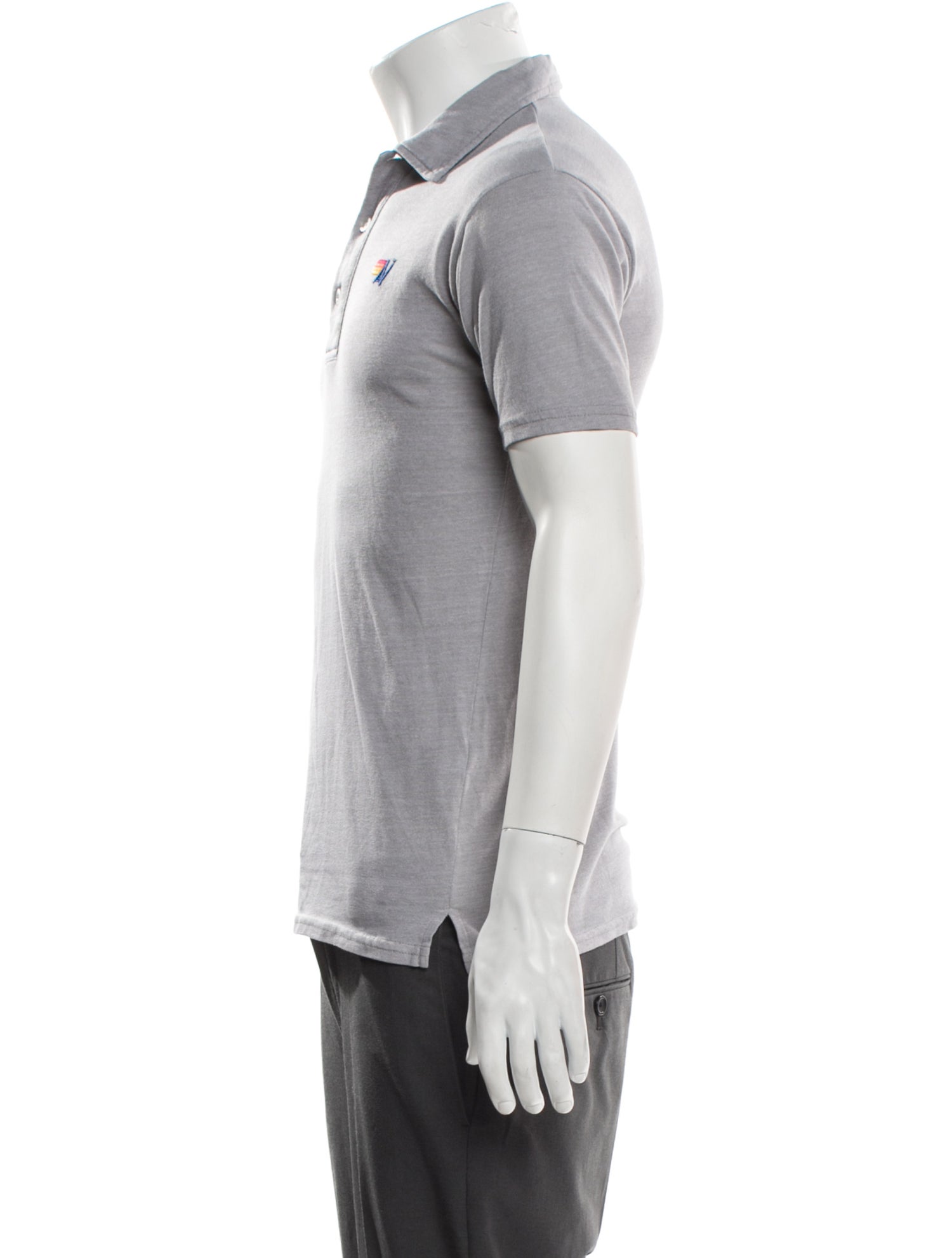 Aviator Nation Collar Short Sleeve Polo Shirt