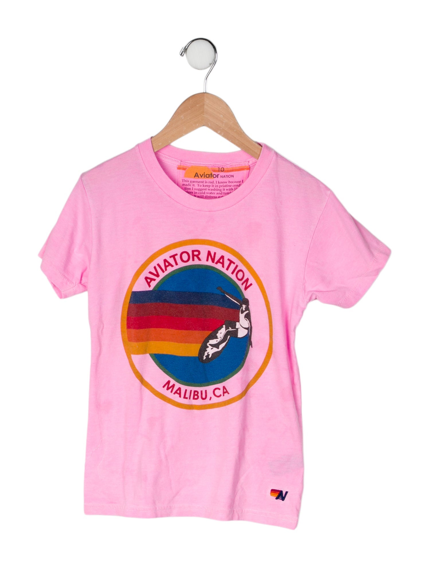 Aviator Nation Graphic Print T Shirt