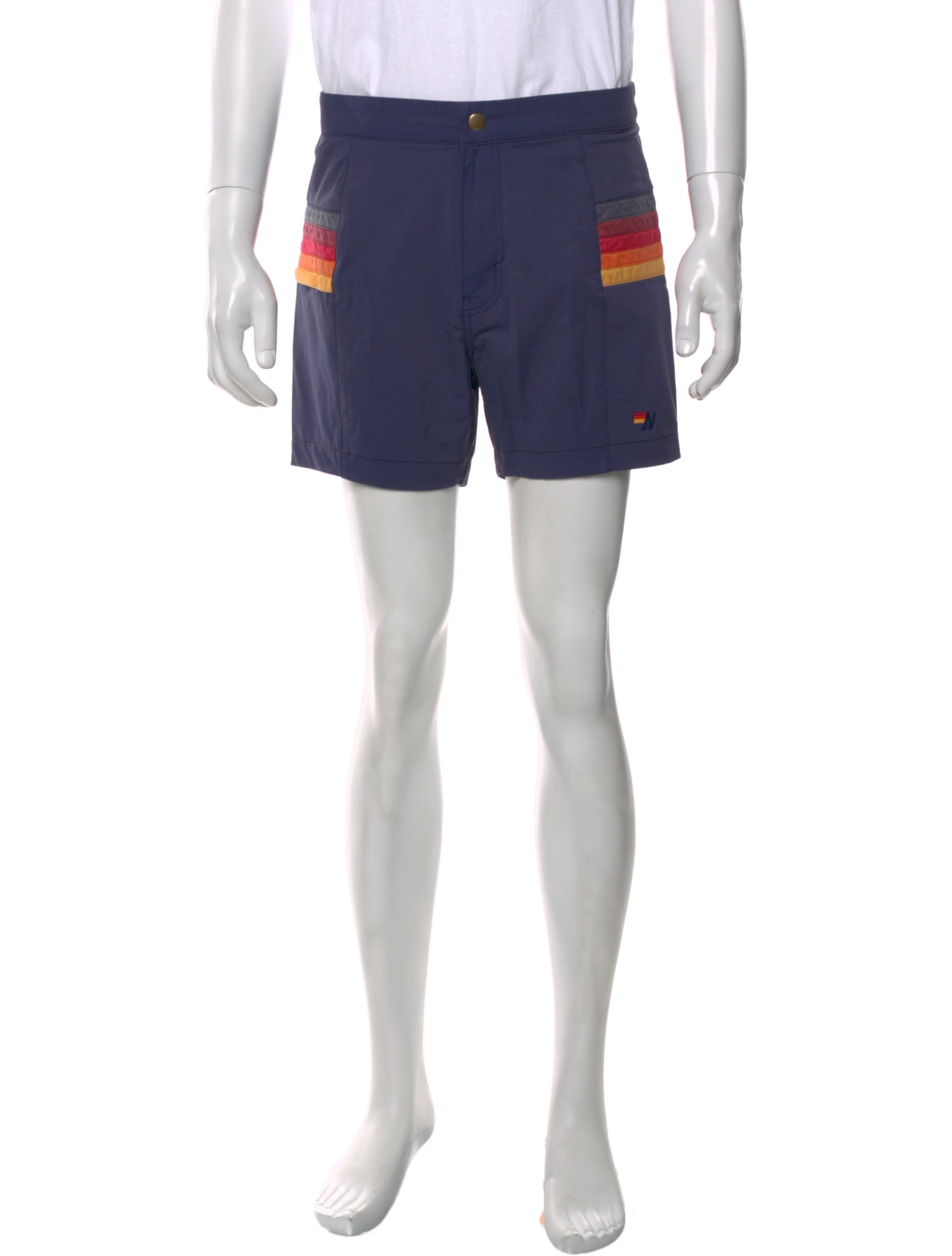 Aviator Nation Graphic Print Athletic Shorts