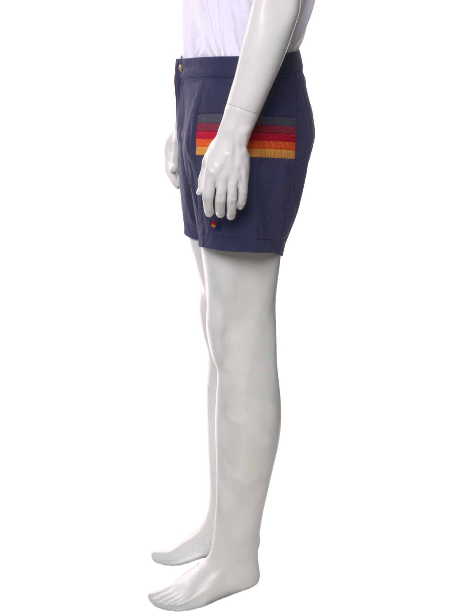 Aviator Nation Graphic Print Athletic Shorts