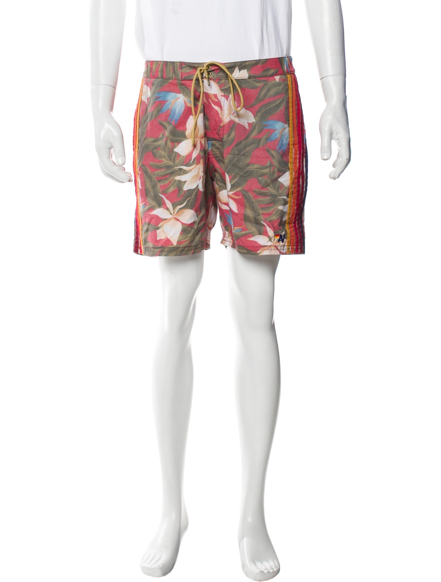 Aviator Nation Floral Print Jogger Shorts