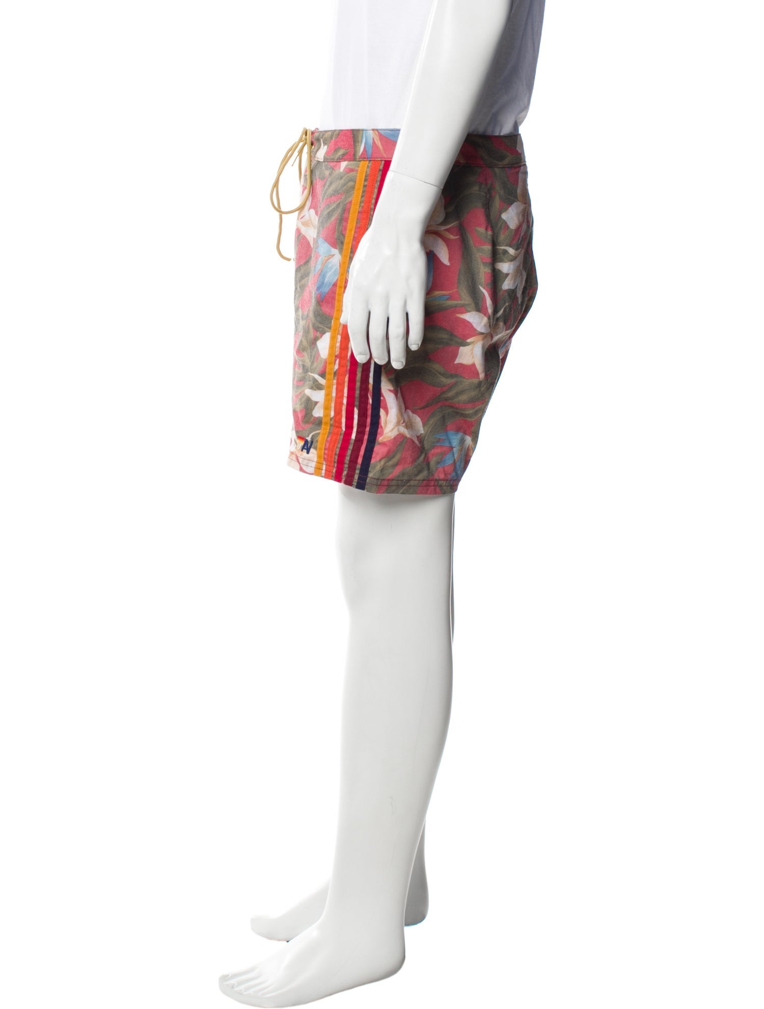 Aviator Nation Floral Print Jogger Shorts