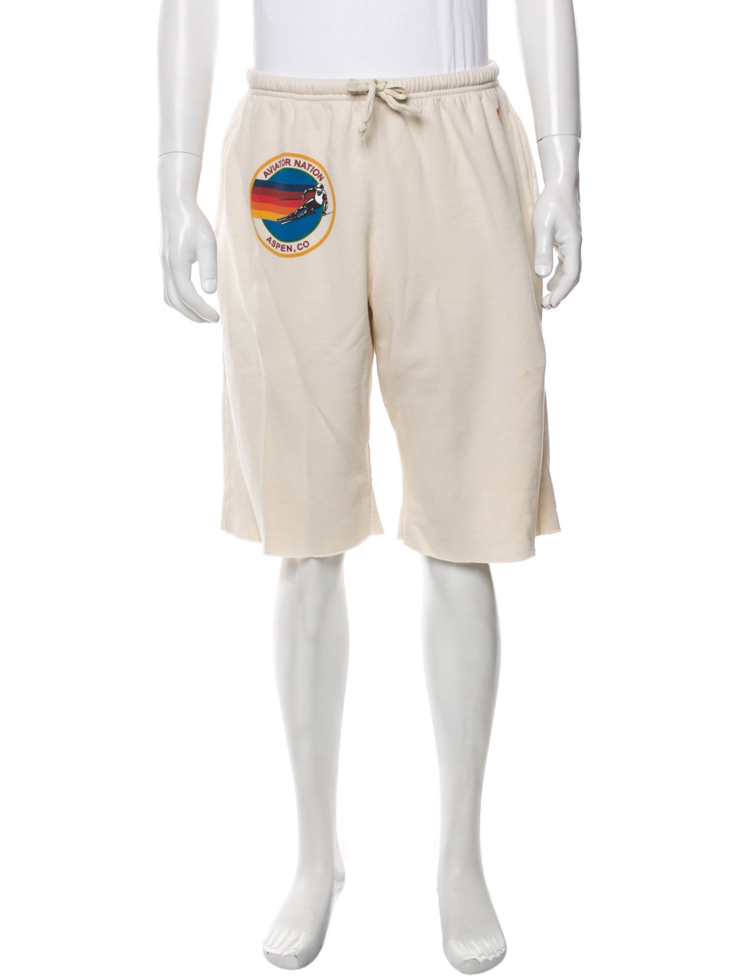 Aviator Nation Graphic Print Jogger Shorts