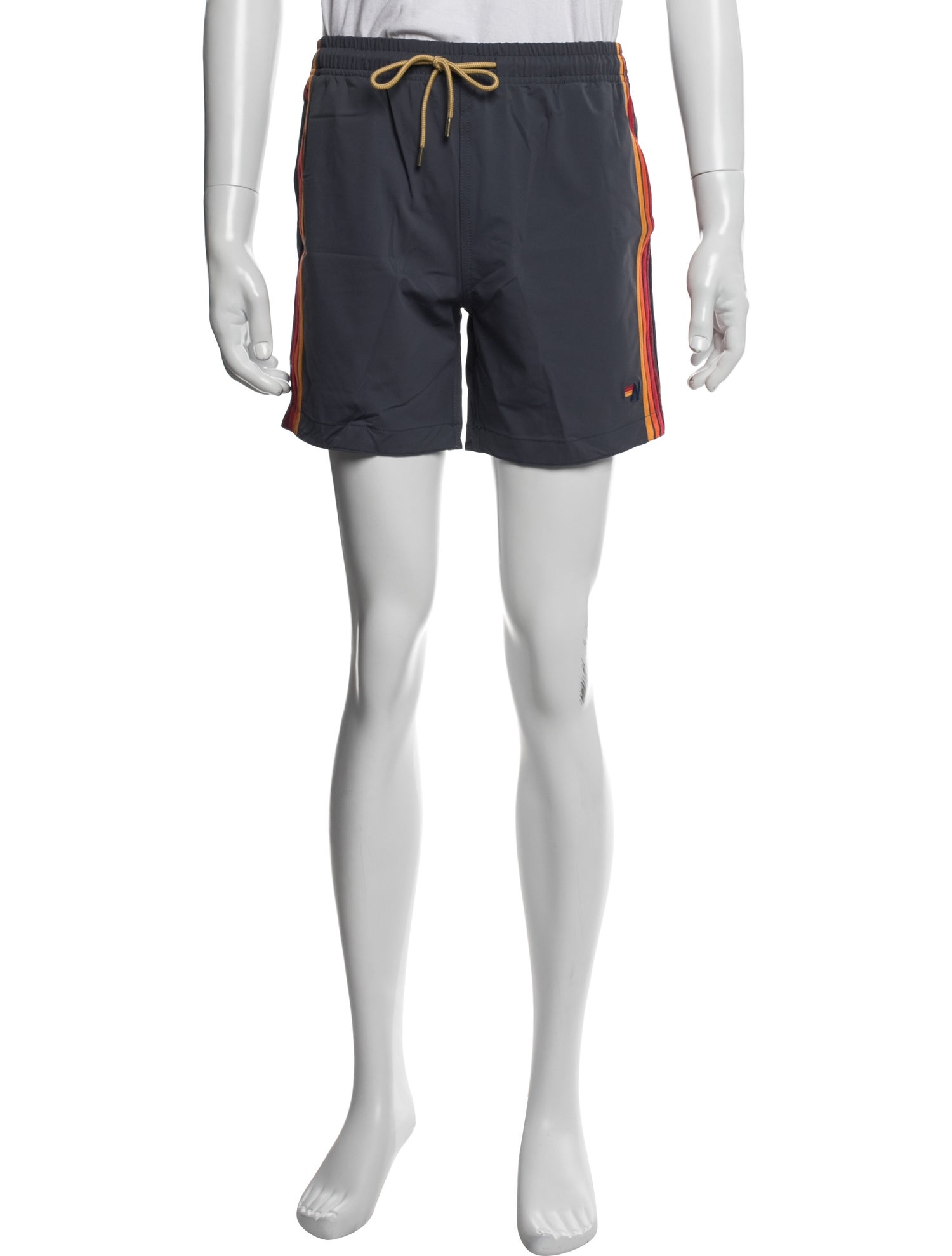 Aviator Nation Striped Jogger Shorts