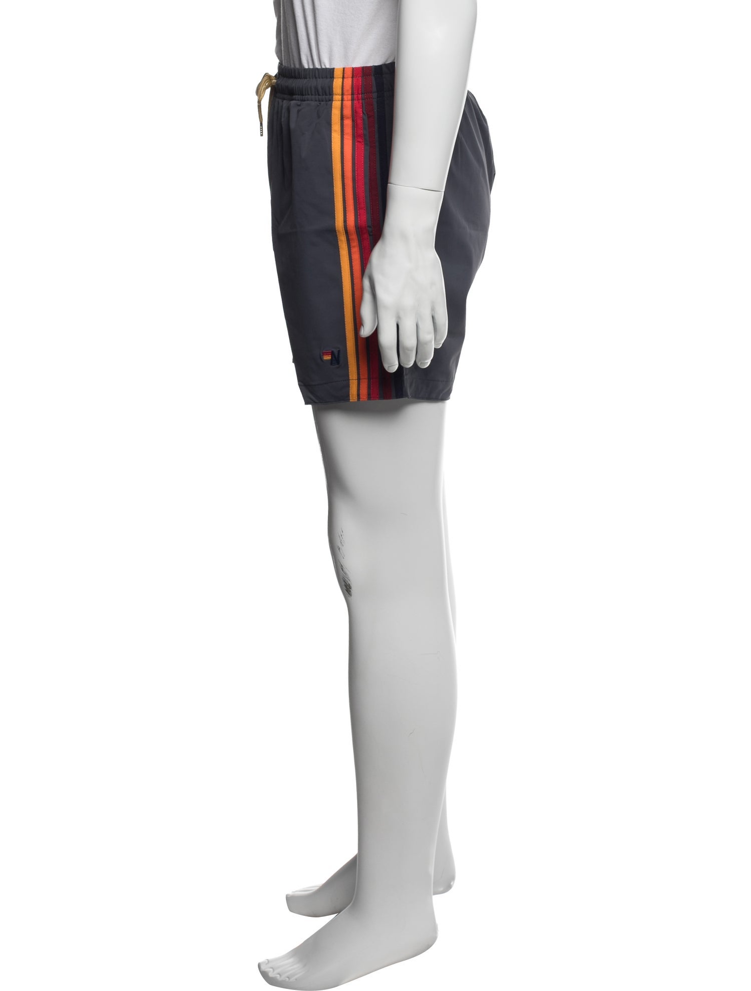 Aviator Nation Striped Jogger Shorts