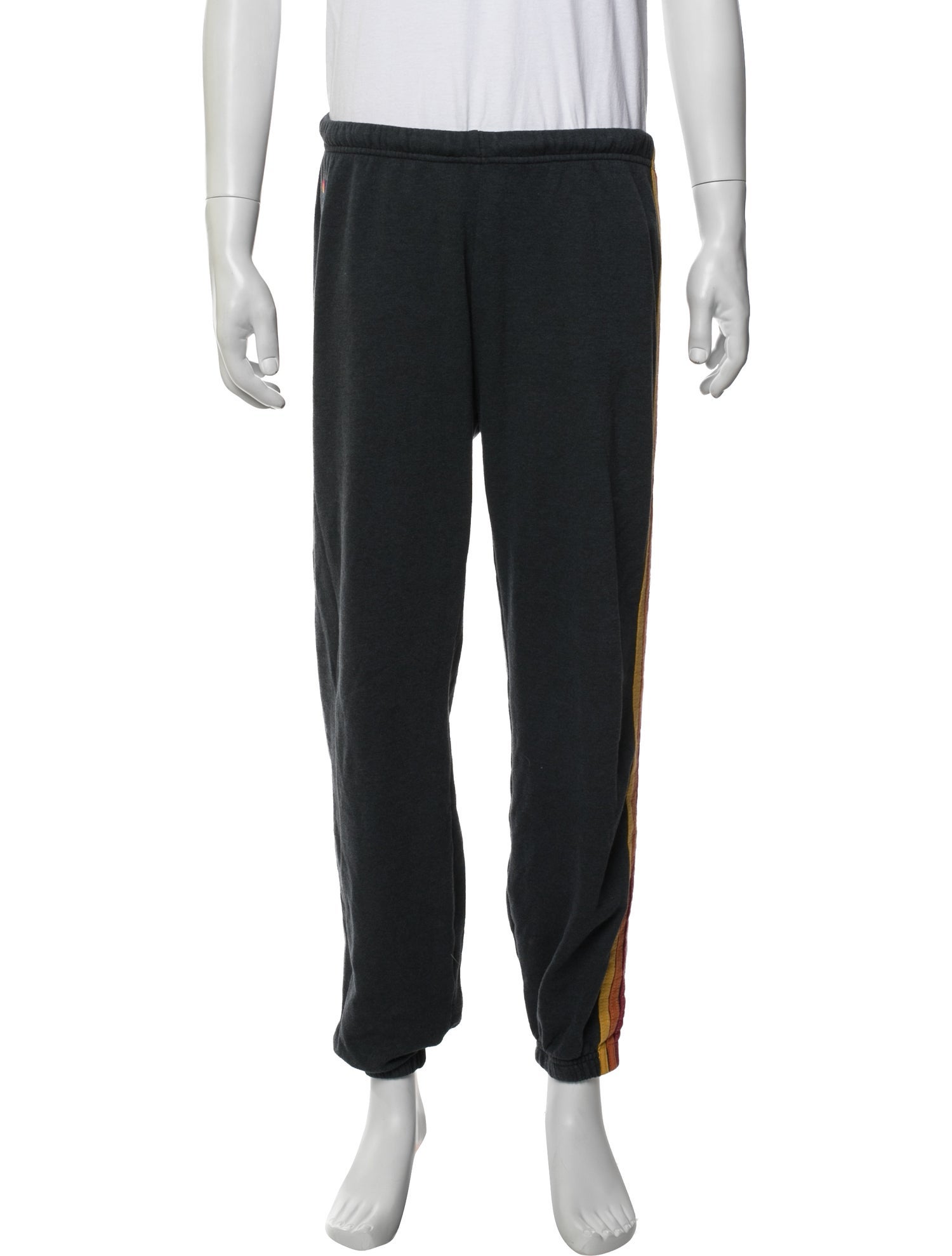 Aviator Nation Striped Grosgrain Trim Lounge Bottoms