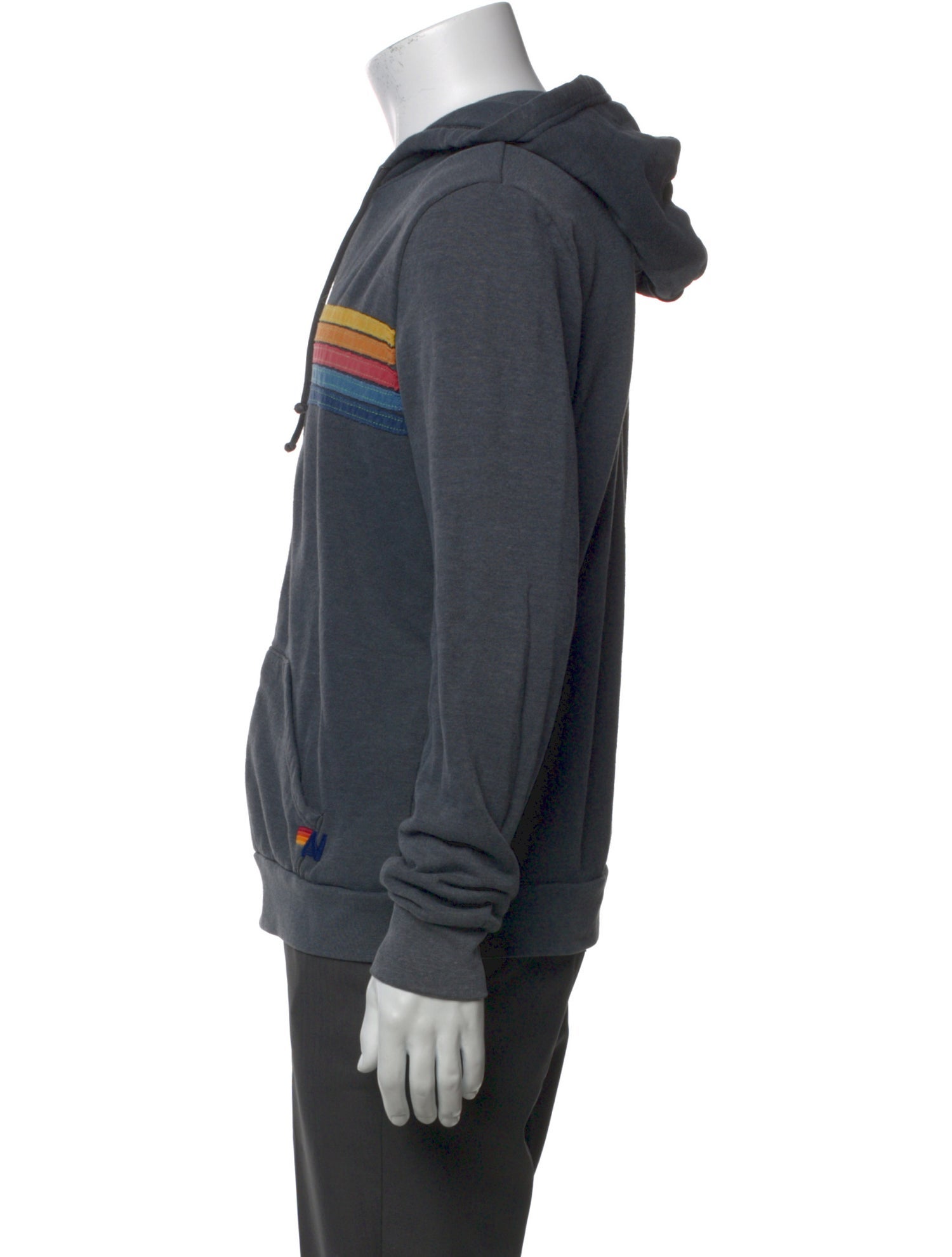 Aviator Nation Graphic Print Crew Neck Hoodie