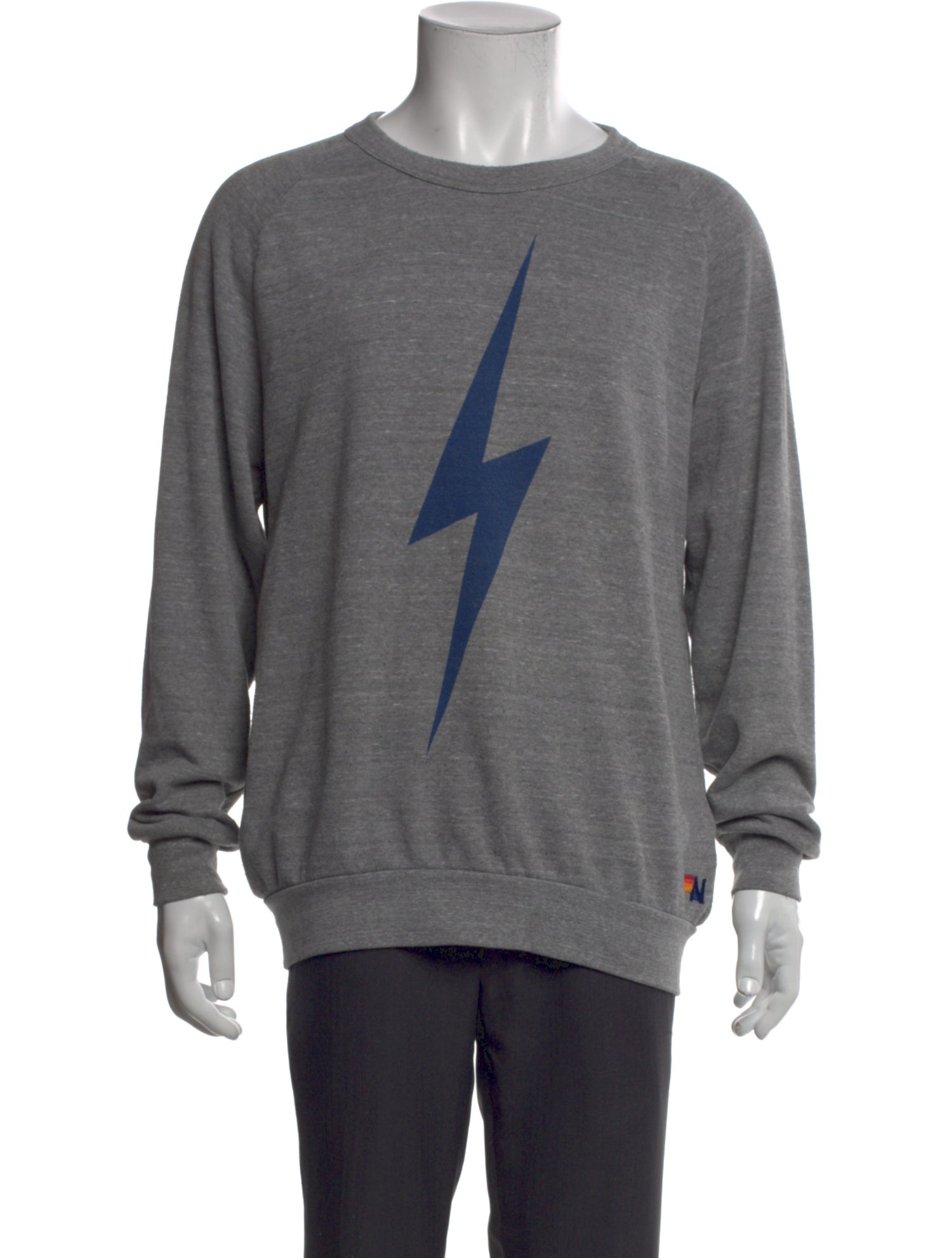 Aviator Nation Graphic Print Crew Neck Sweatshirt