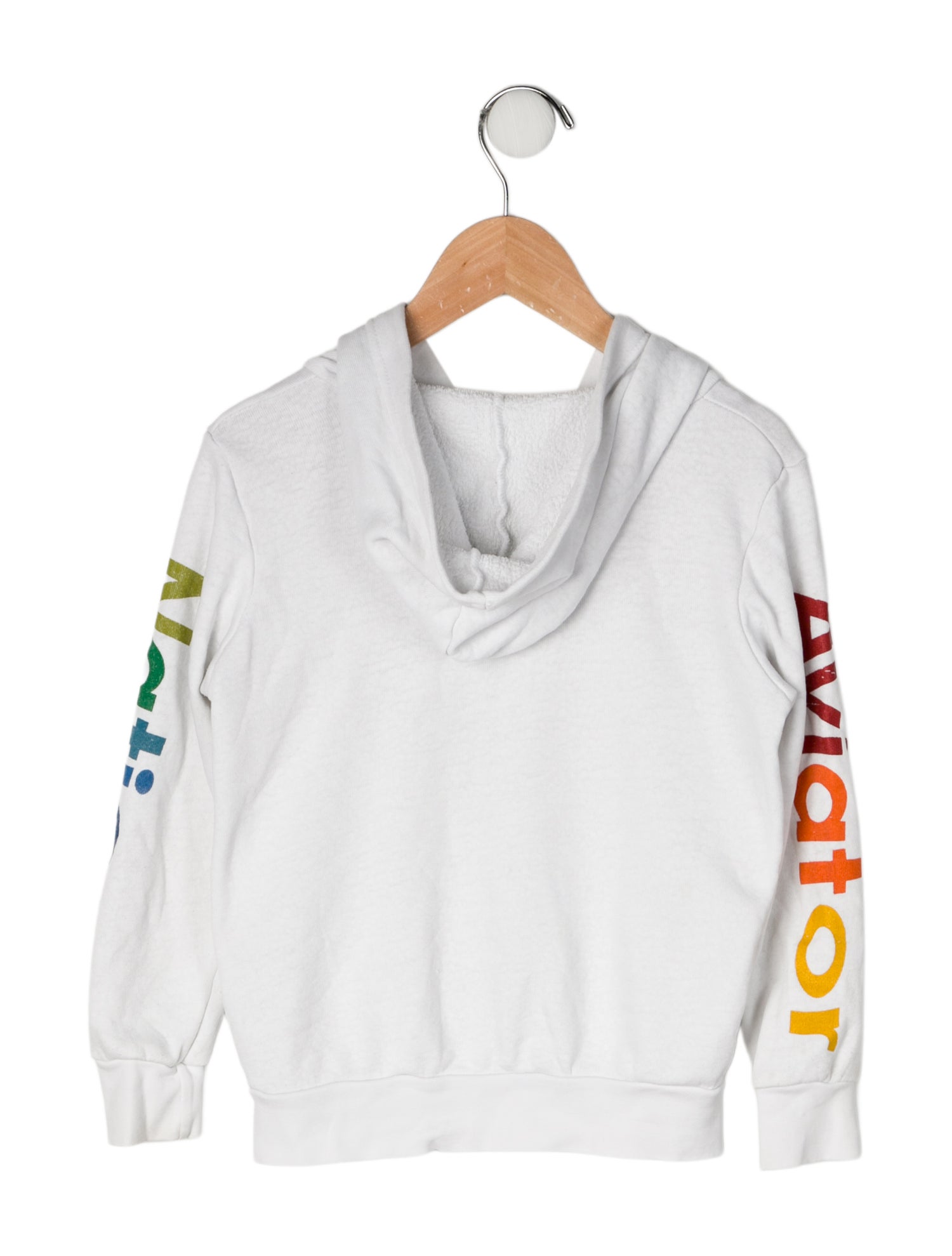 Aviator Nation Graphic Print Hooded Sweatshirt