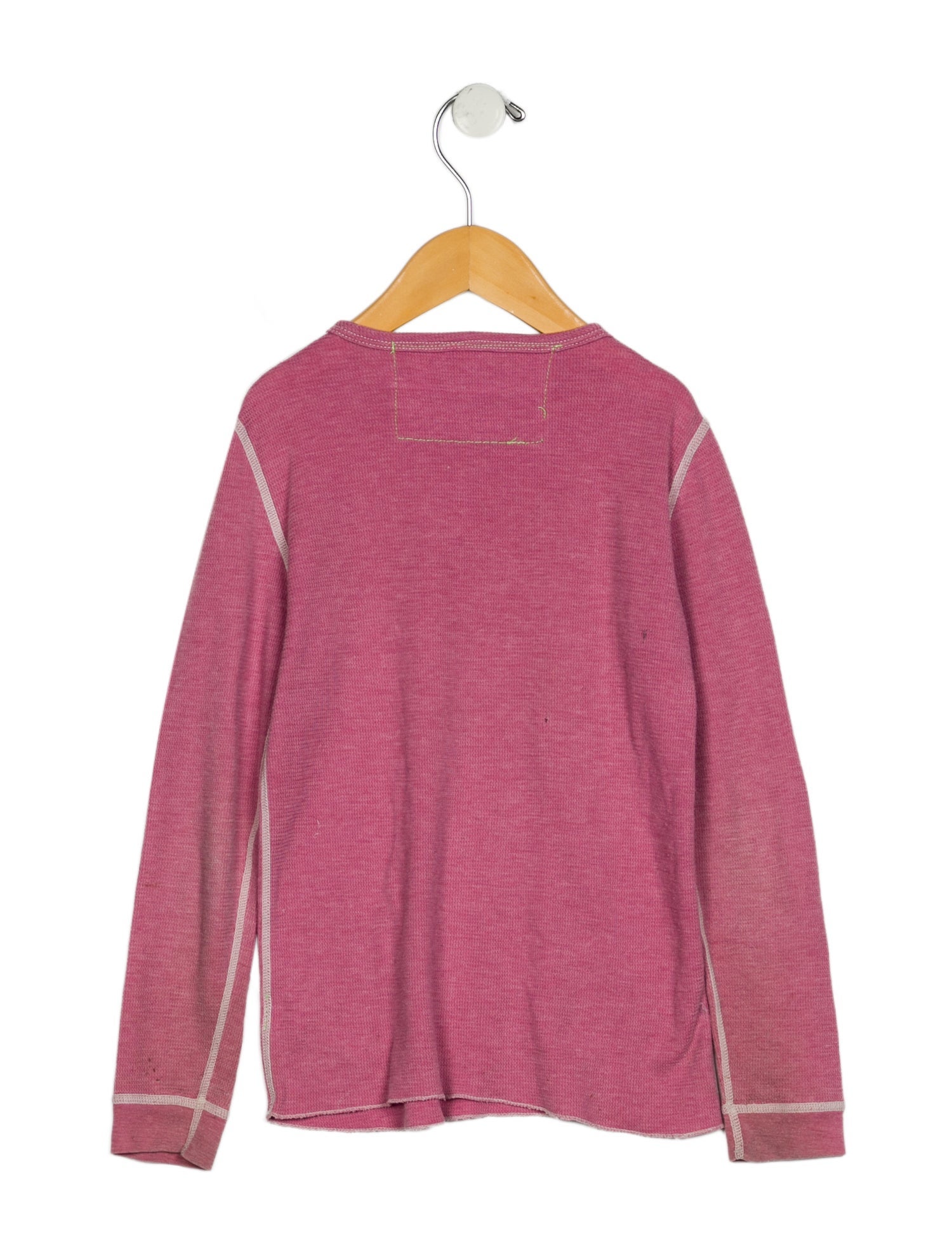 Aviator Nation Girls Pattern Printed Embroidered Top