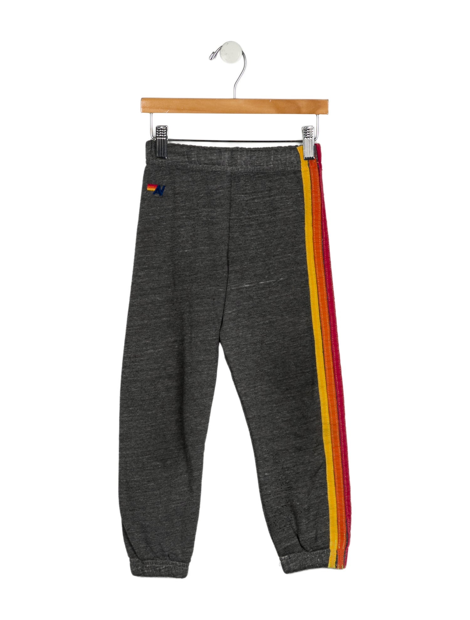 Aviator Nation Toddler Girls Pattern Printed Embroidered Sweatpants