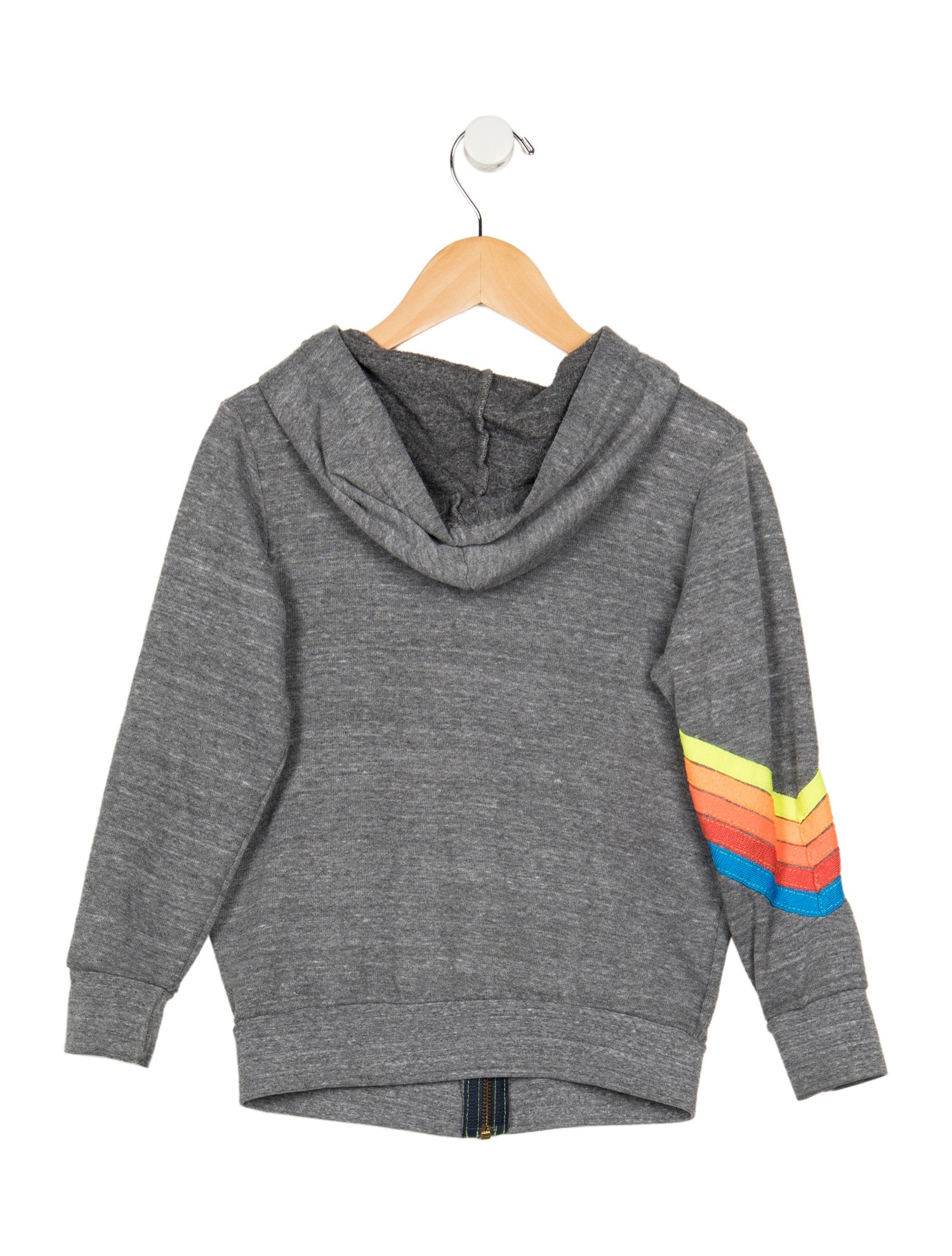 Aviator Nation Pattern Print Zip-up Hoodie