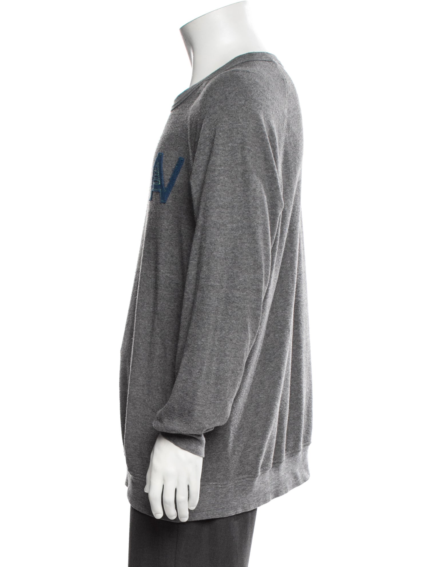 Aviator Nation Graphic Print Crew Neck Pullover