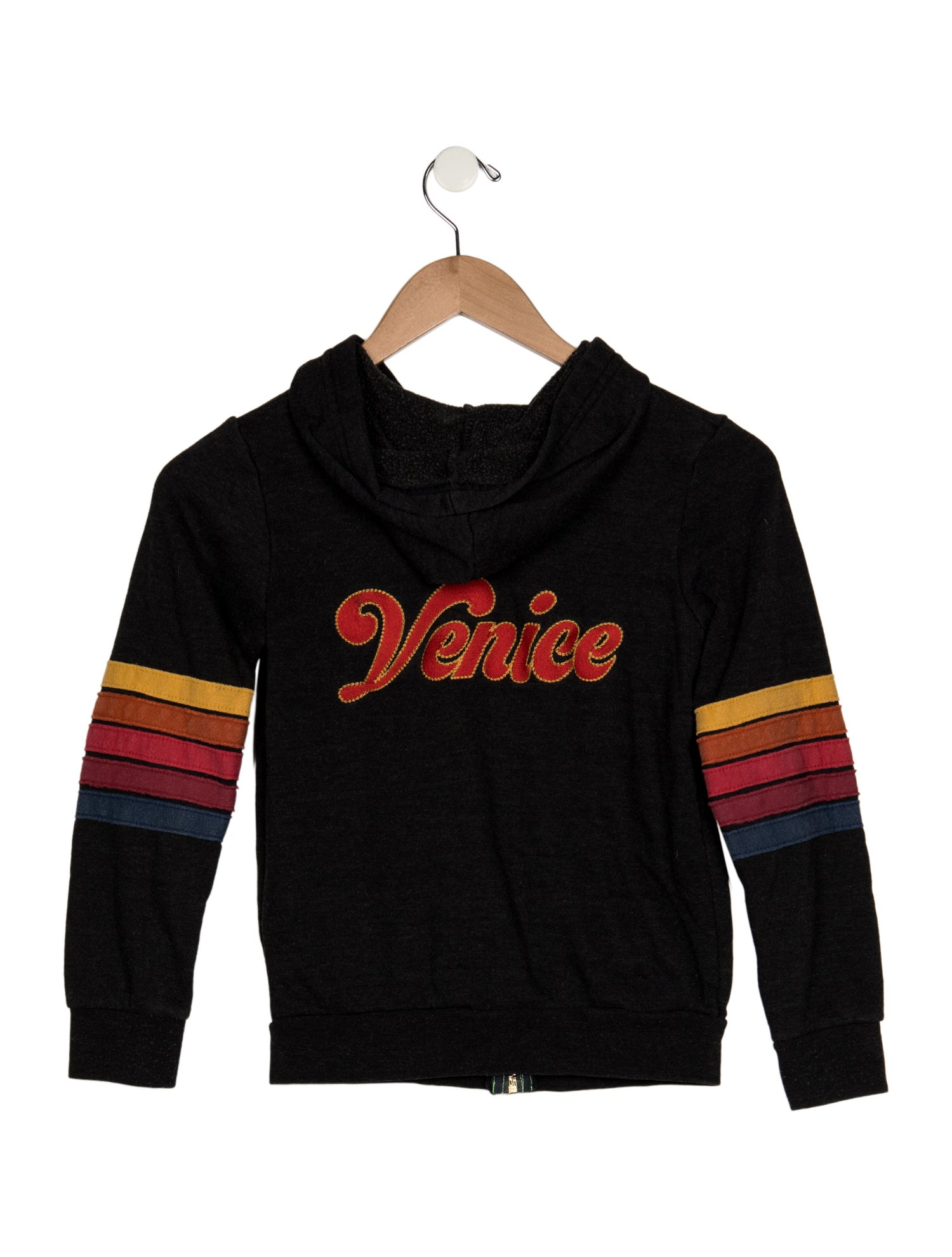 Aviator Nation Boys Pattern Printed Zip Closure Hoodie