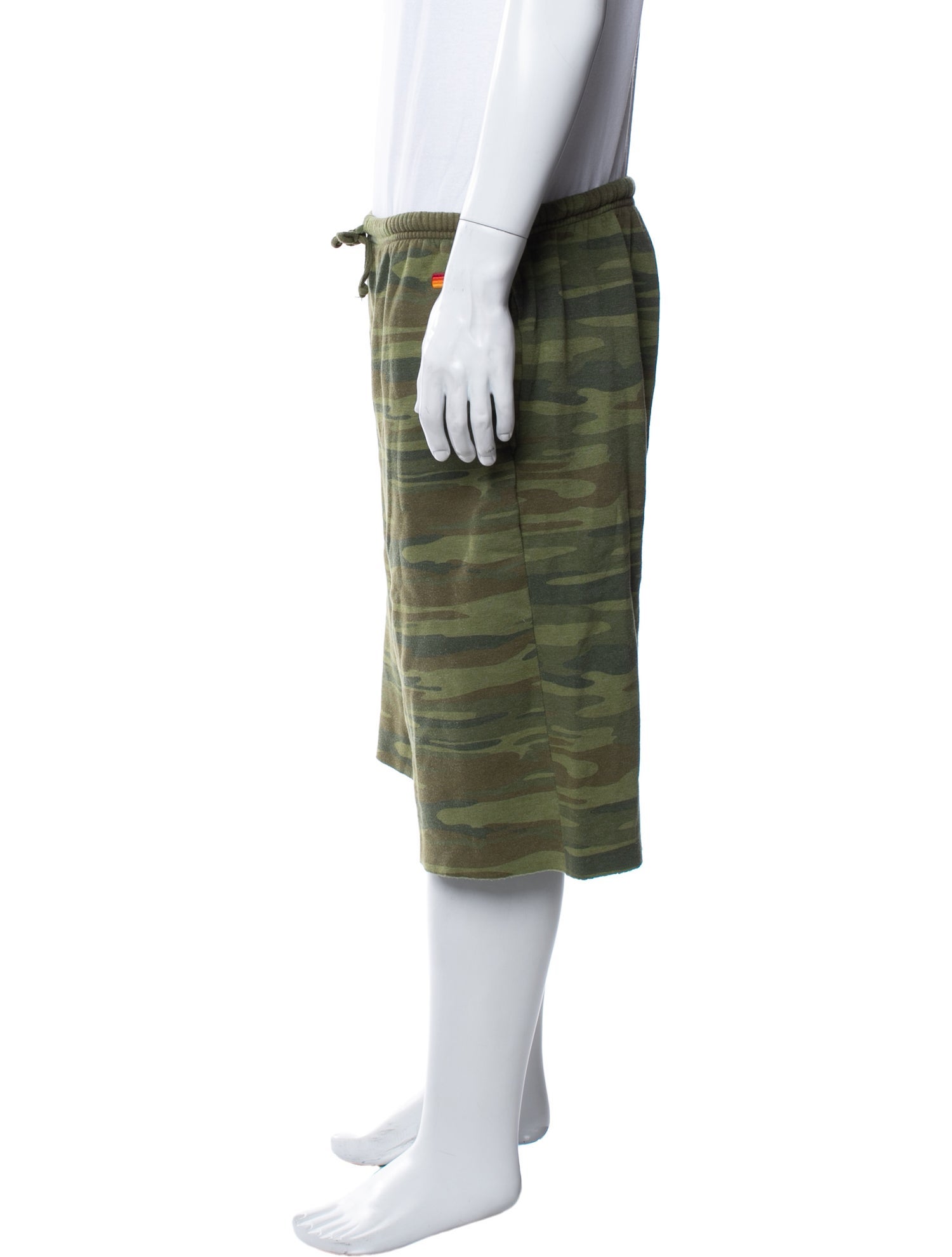 Aviator Nation Camouflage Print Jogger Shorts