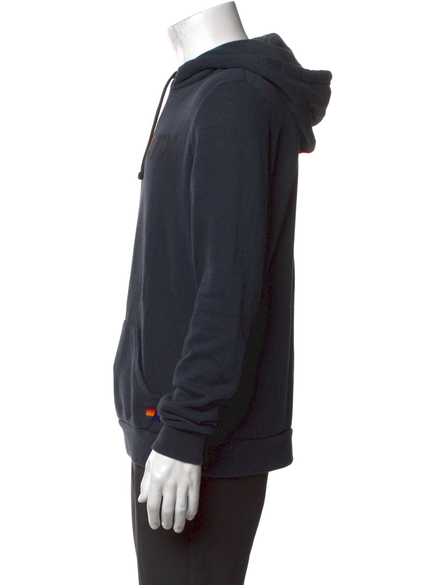 Vetements 2021 Hip Hop Script Hoodie - Black Sweatshirts & Hoodies