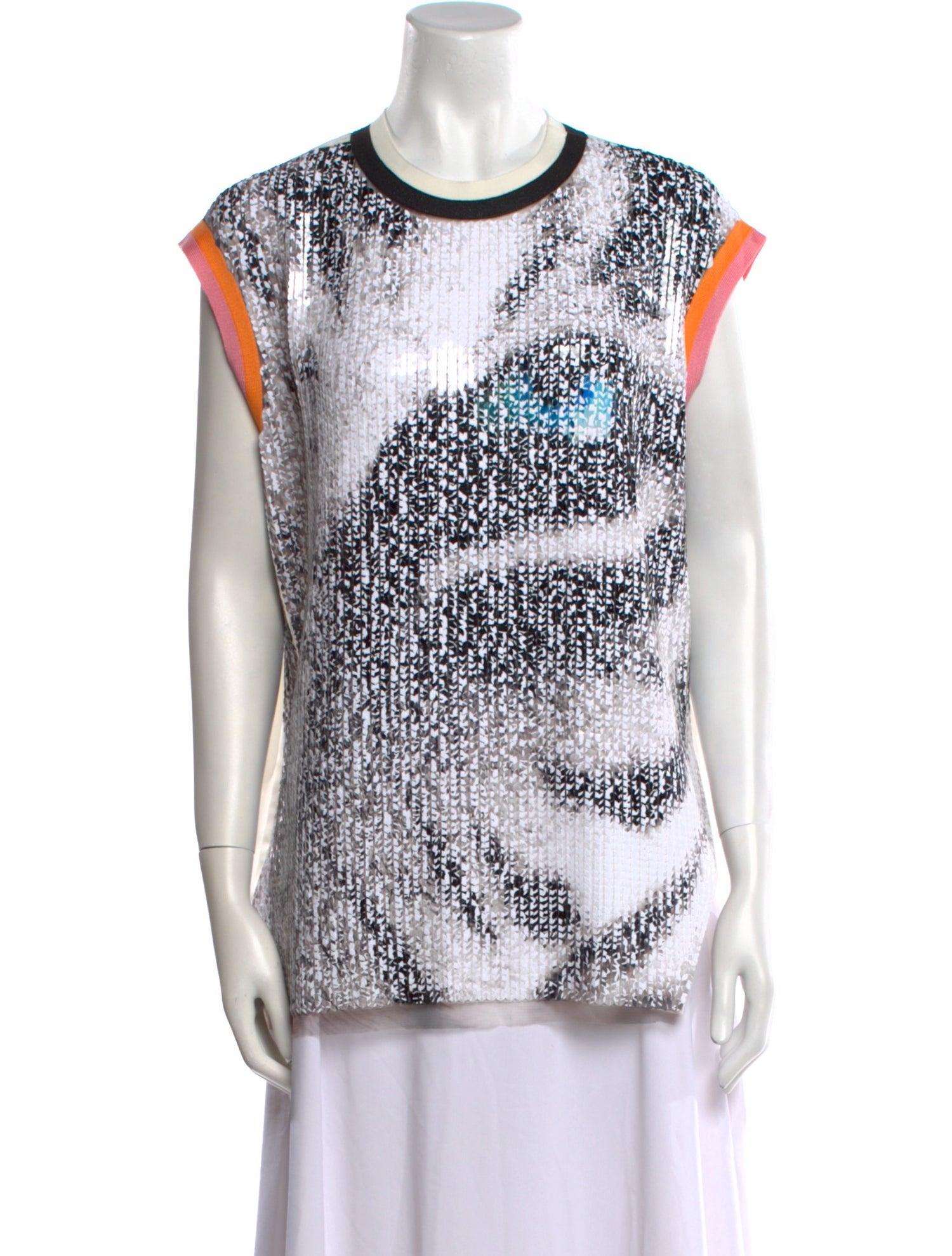 Aviu Printed Crew Neck T-Shirt