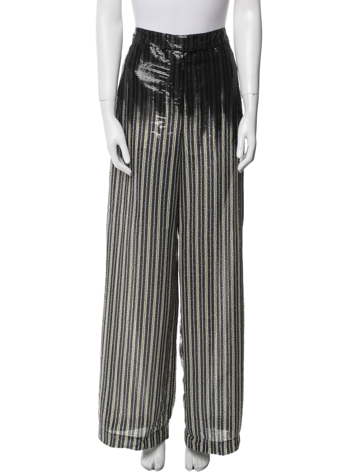 Aviu Colorblock Pattern Wide Leg Pants w/ Tags