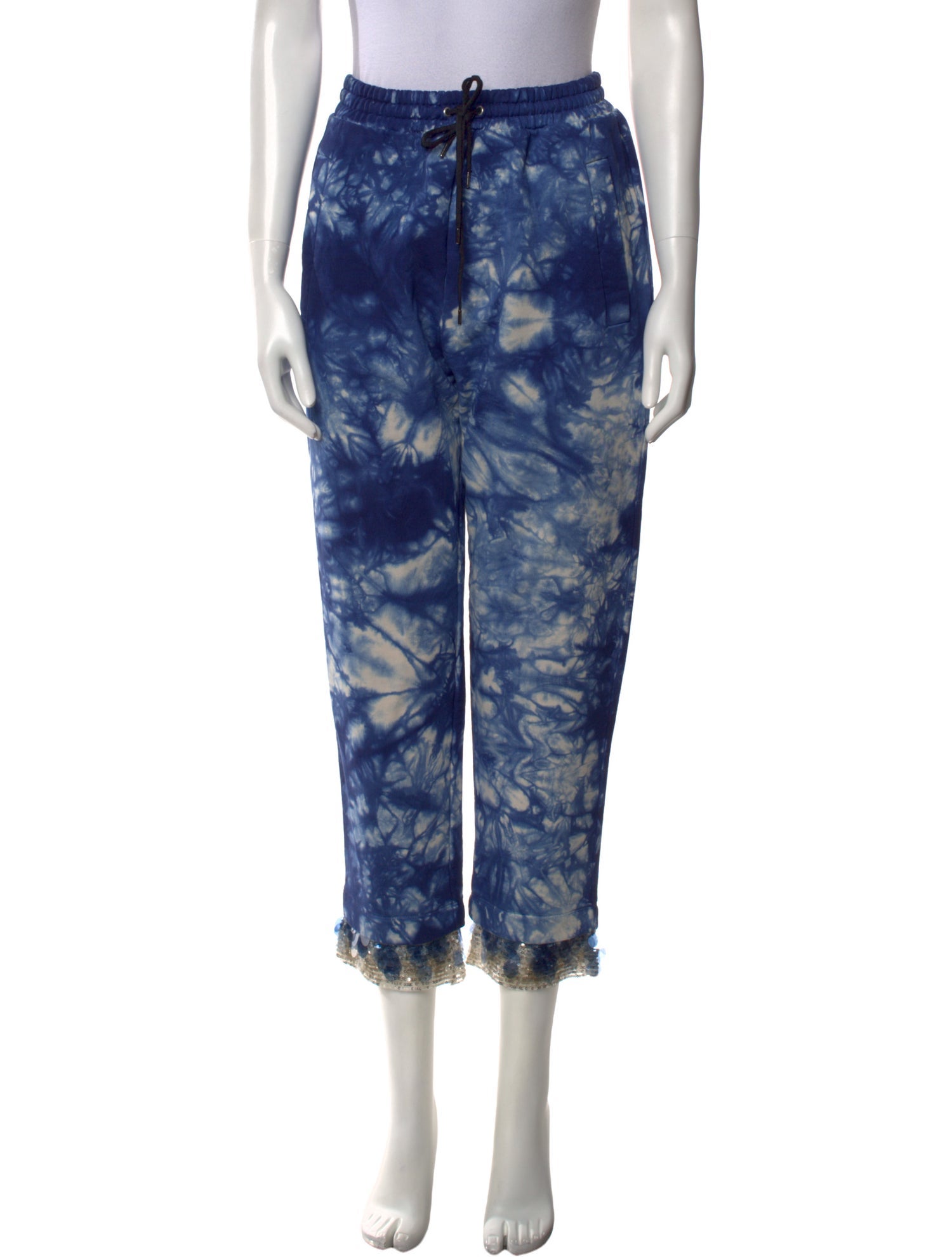 Aviu Tie-Dye Print Straight Leg Pants