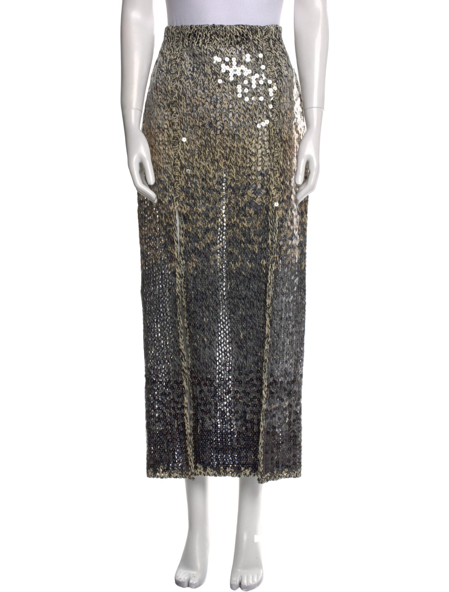 Aviu Printed Midi Length Skirt