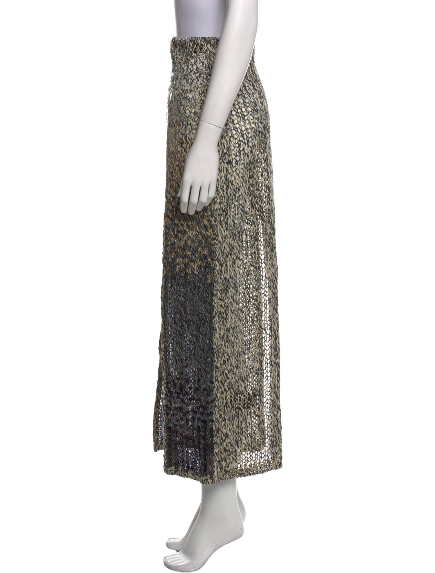 Aviu Printed Midi Length Skirt