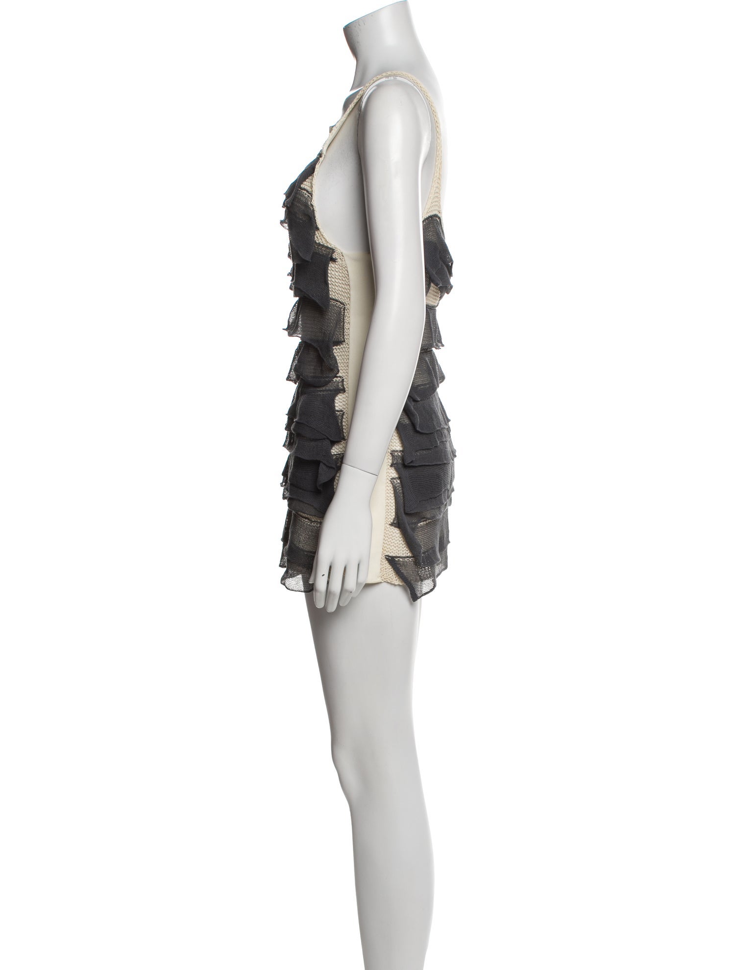 Aviu Square Neckline Mini Dress