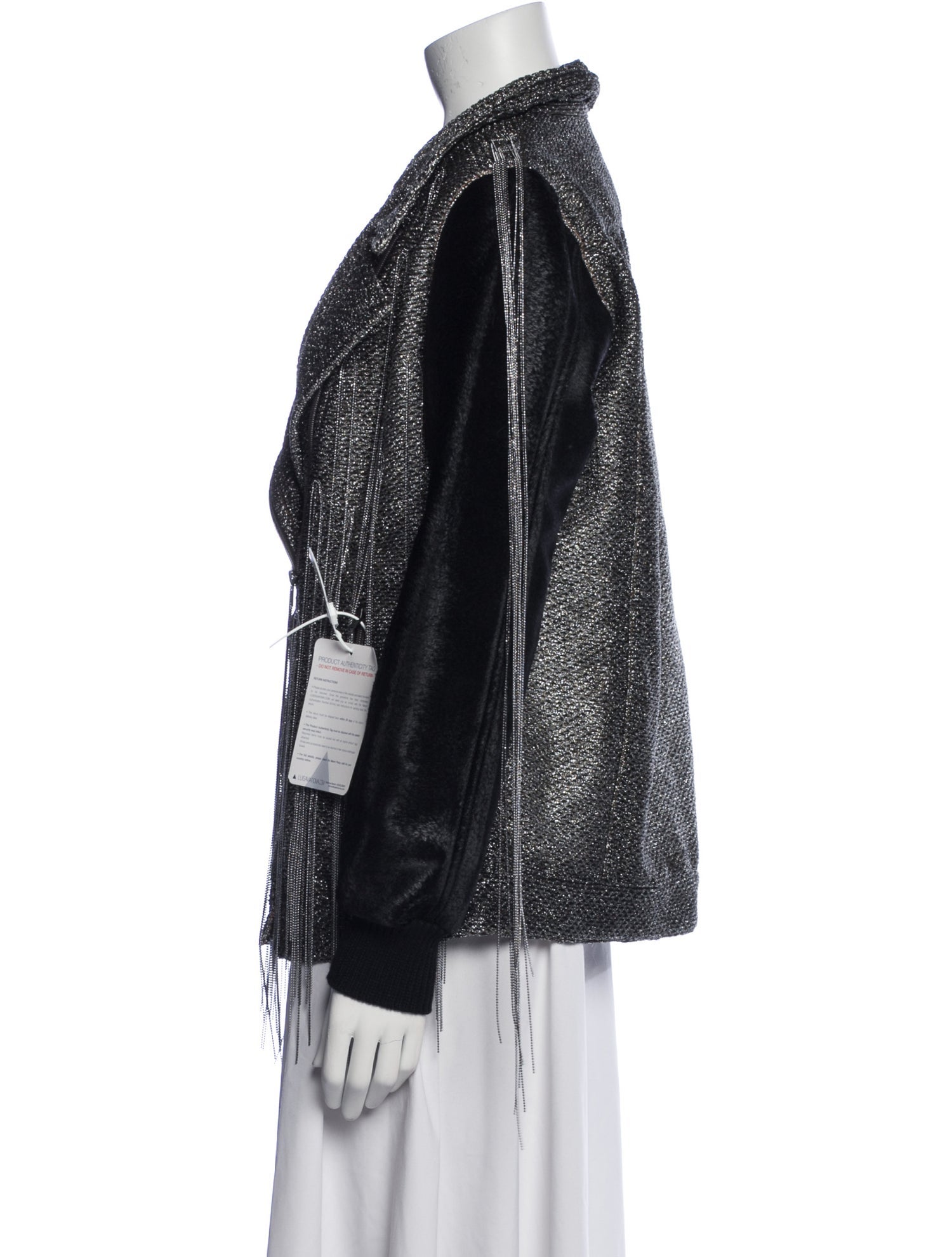 Aviu Printed Biker Jacket w/ Tags