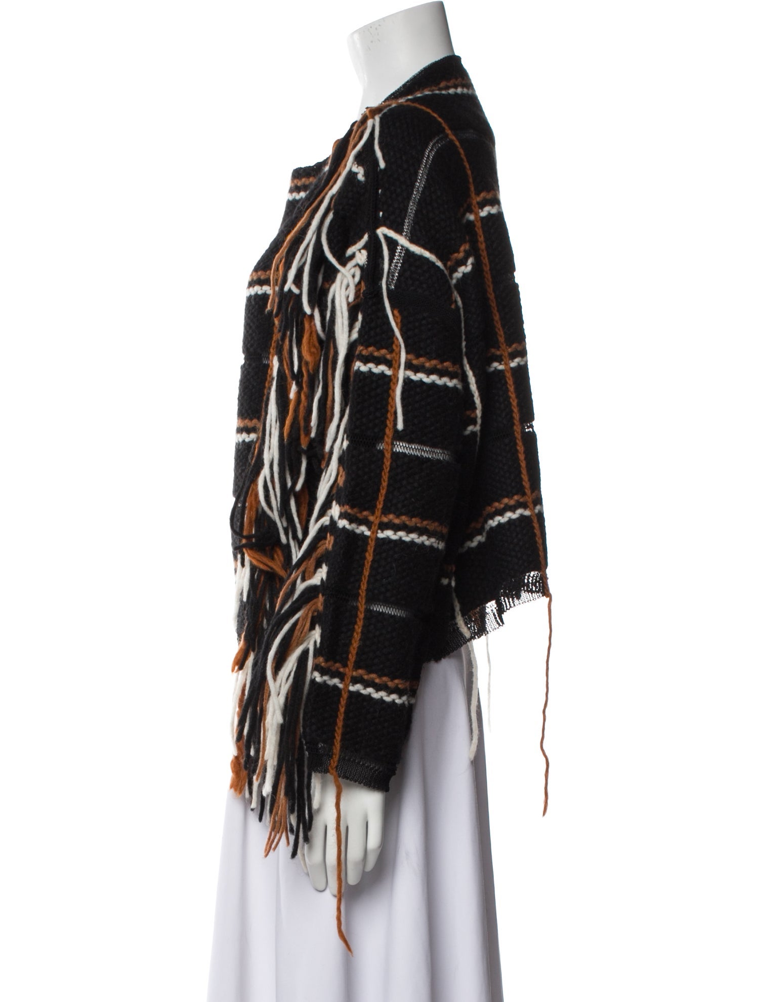 Aviu Striped Scoop Neck Sweater