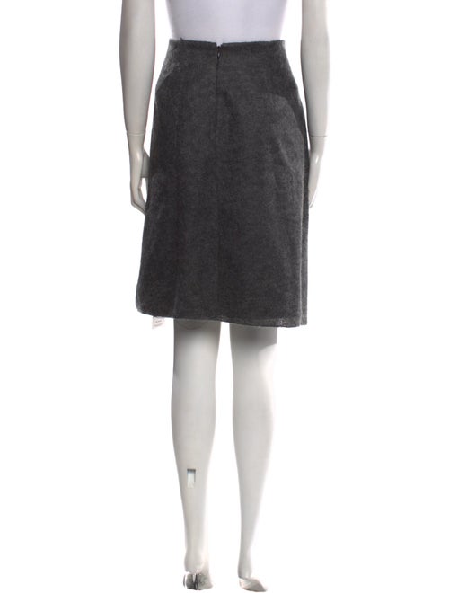 Aviu Merino Wool Knee-Length Skirt